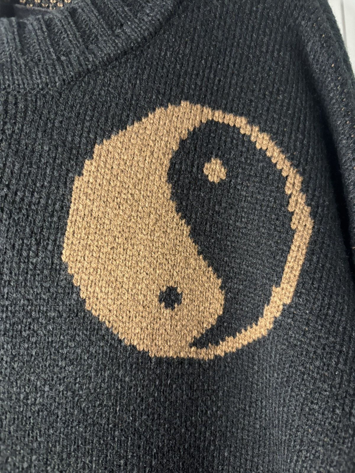 Other Earthbound Black Yin Yang Japan Style Knit Sweater Size XL Size US XL / EU 56 / 4 - 4 Thumbnail