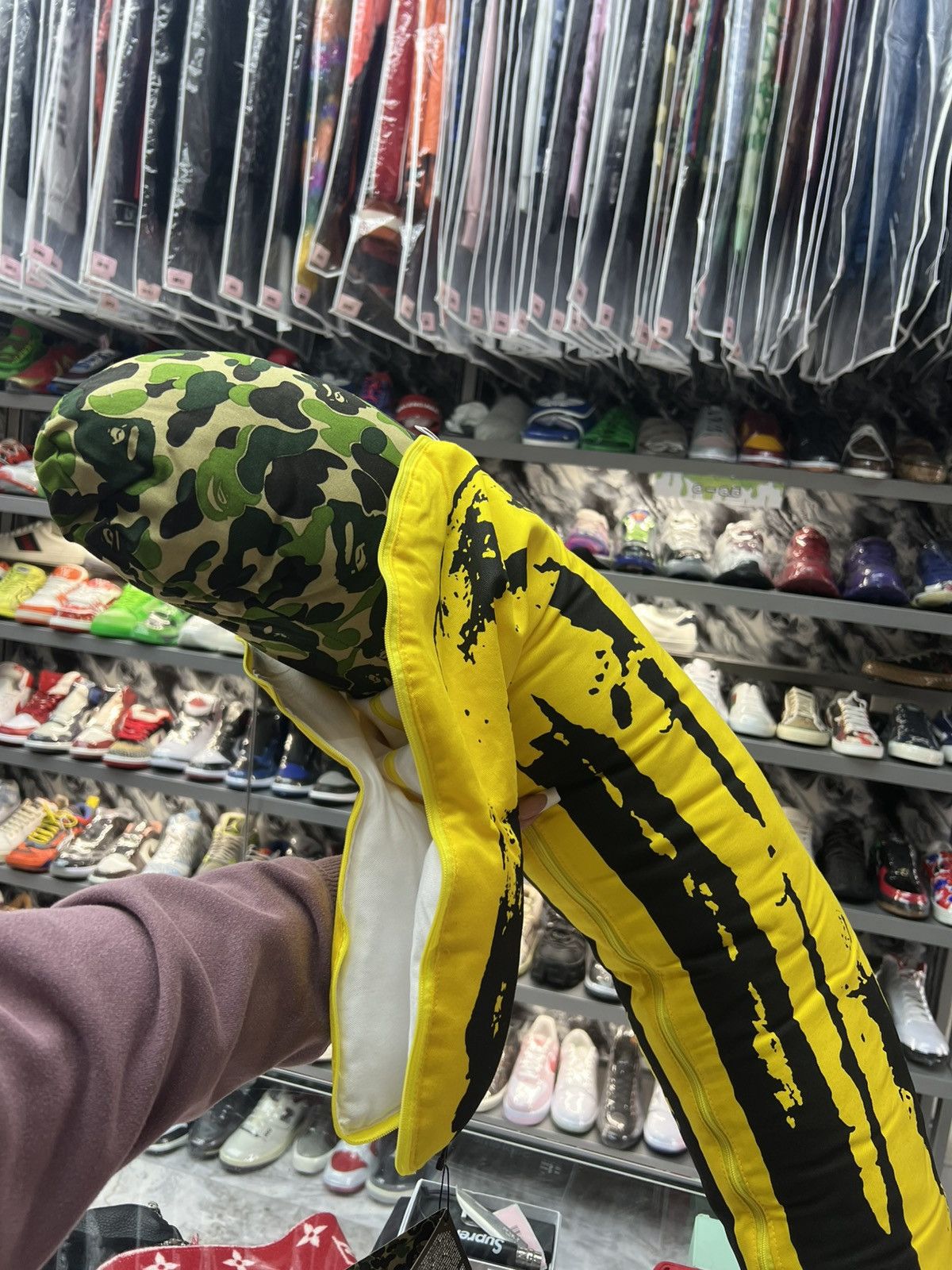 Bape BAPE x Medicom Toy x Andy Warhol Banana Cushion Size ONE SIZE - 2 Thumbnail