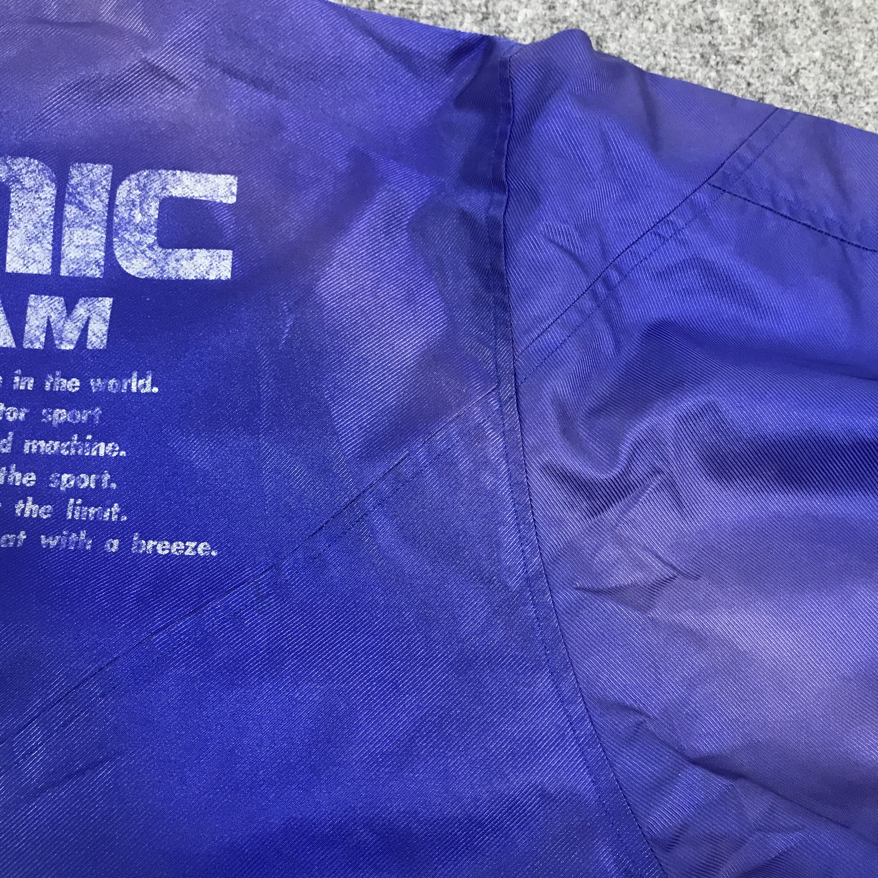 Japanese Brand Vintage calsonic racing team Faded jacket K126B5 Size US L / EU 52-54 / 3 - 14 Thumbnail