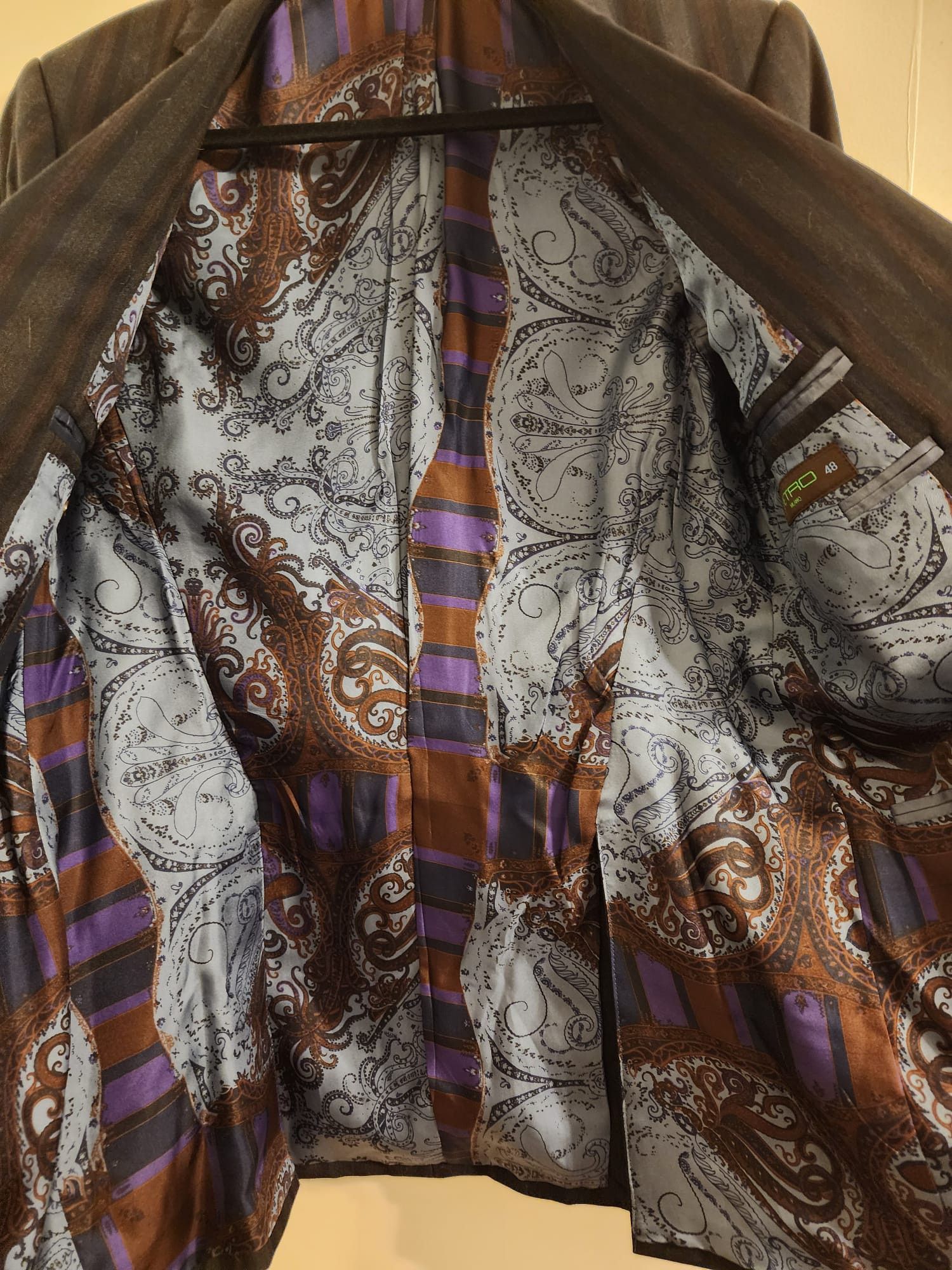 Etro Etro Dark Gray Stripe Suit 38R NWOT Size 38R - 5 Thumbnail