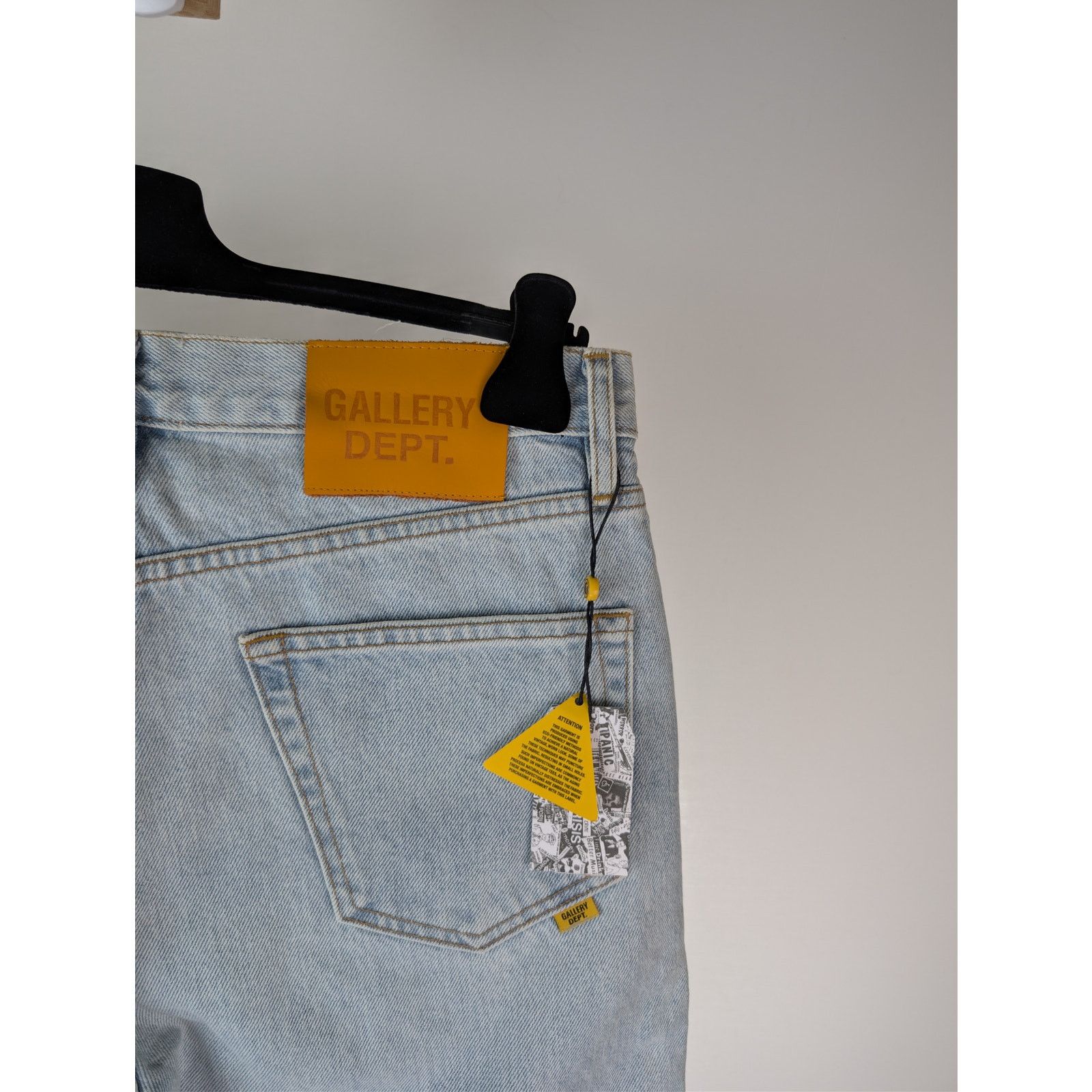 Gallery Dept. o1rshd1 Size: 34 x 32 / Pascal 5001 Straight-Leg Denim Jeans Size US 34 / EU 50 - 14 Thumbnail
