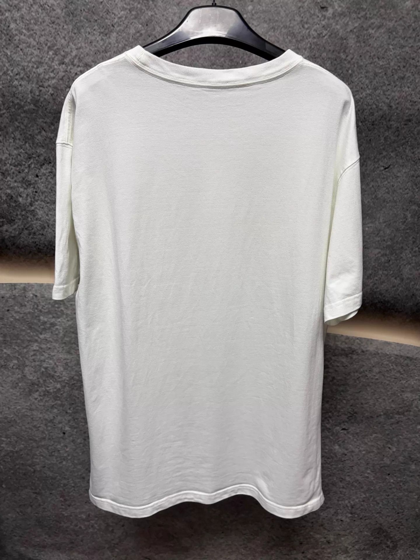Dior Dior White Cotton Short Sleeve T-shirt XXXL Size US XXL / EU 58 / 5 - 2 Thumbnail