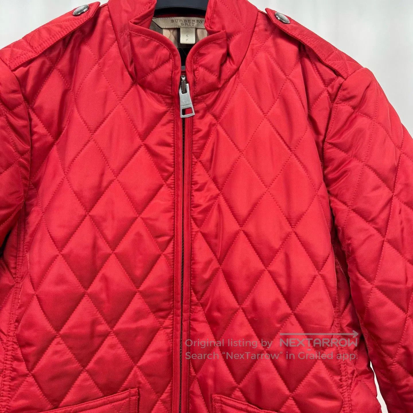 Burberry Burberry Check-Lined Quilted Cotton Coat. Size S / US 4 / IT 40 - 3 Thumbnail