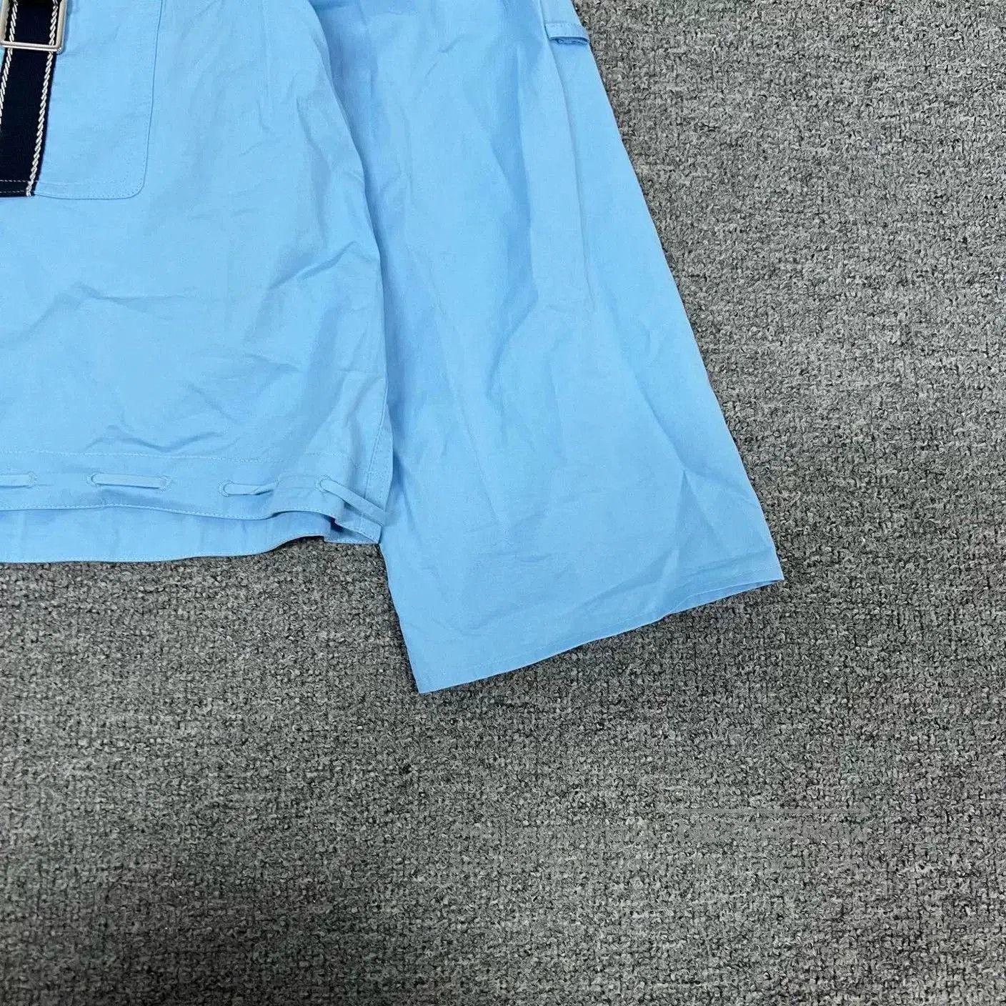 Hermes Hermes Showpiece Blue Top Size 38. Size S / US 4 / IT 40 - 4 Thumbnail