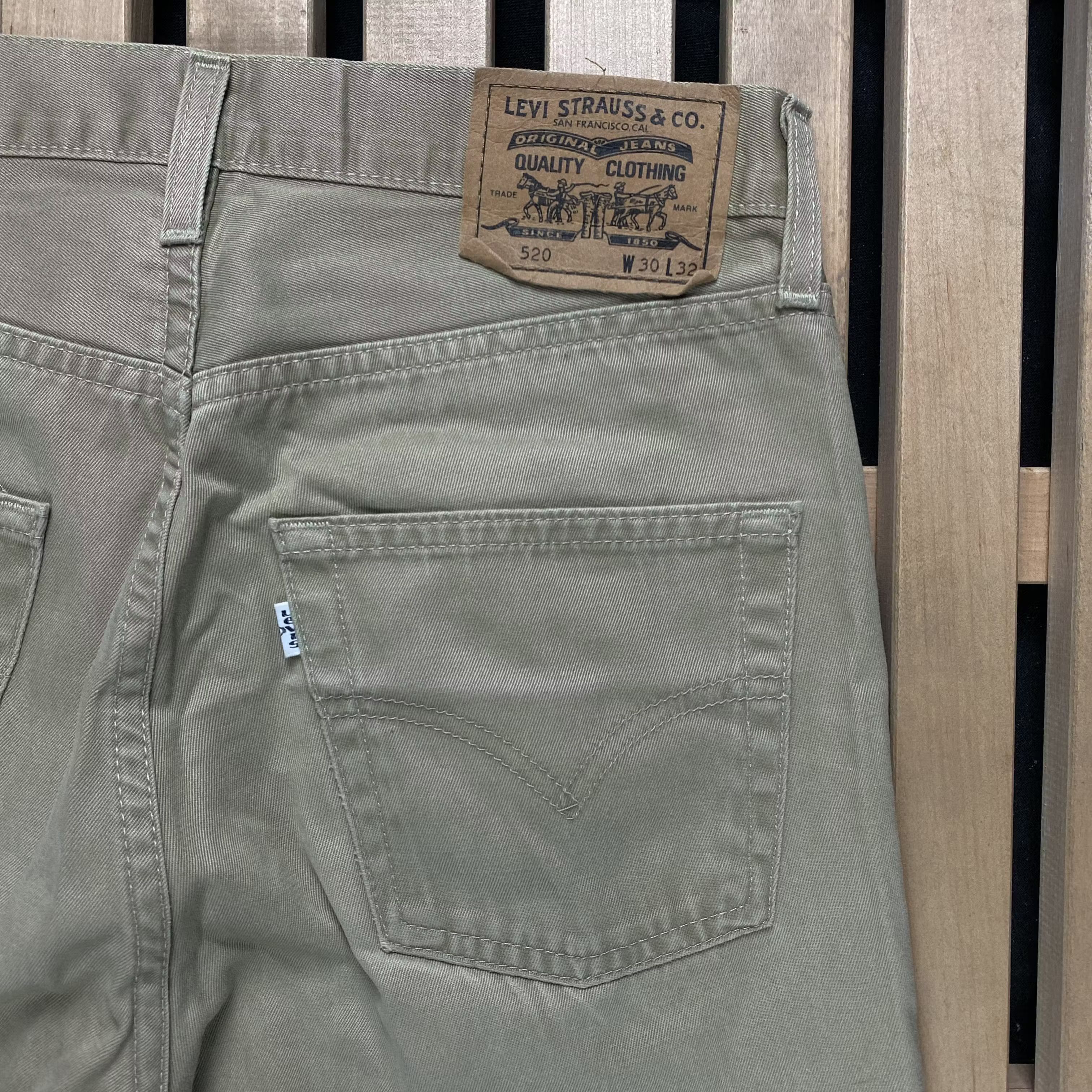 Levi's × Levi's Vintage Clothing × Vintage Mens Pants Jeans Levis 520 Vintage Size 30 Size US 30 / EU 46 - 5 Thumbnail