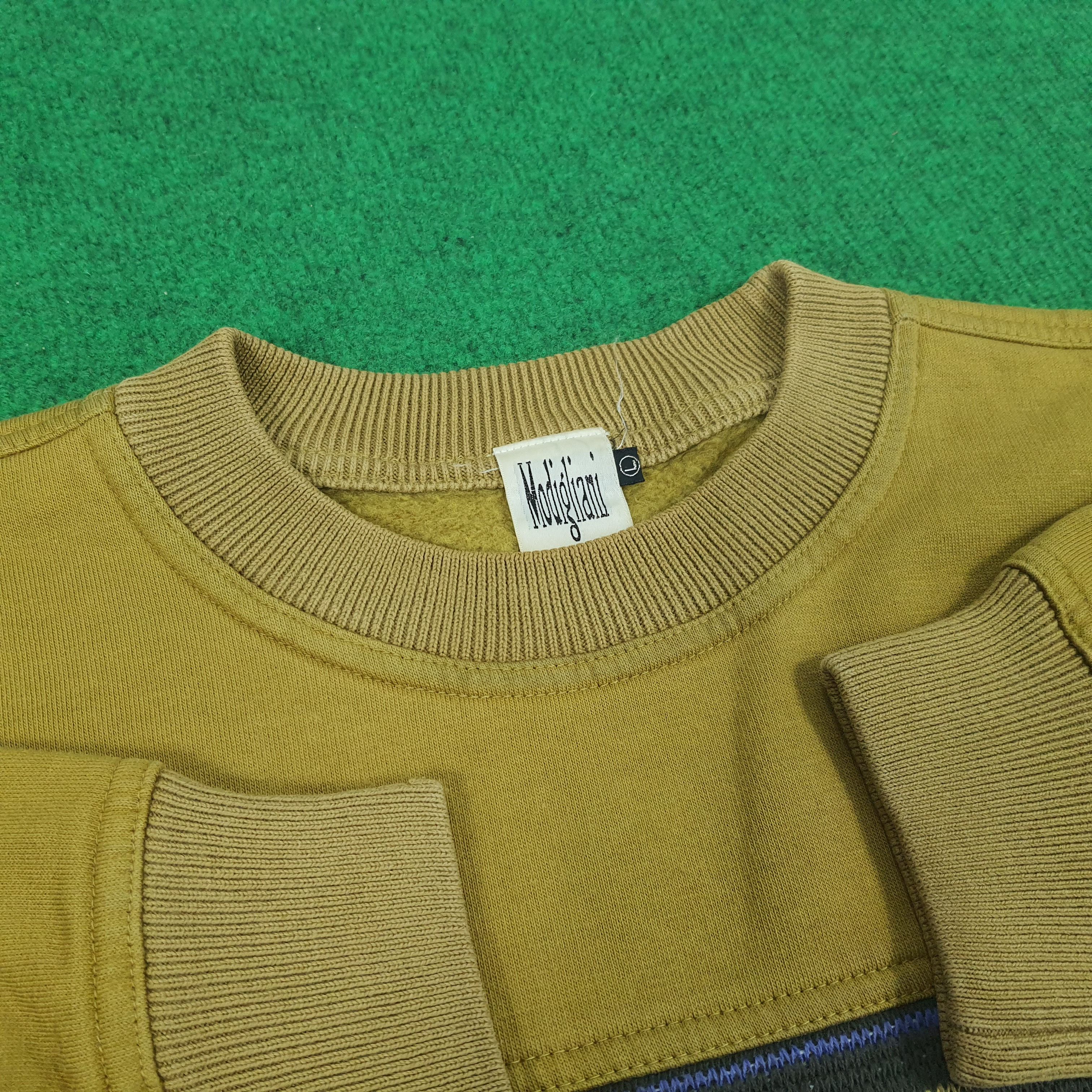 Other Vintage Modigliani Italian Designer Sweatshirts Size US L / EU 52-54 / 3 - 4 Thumbnail