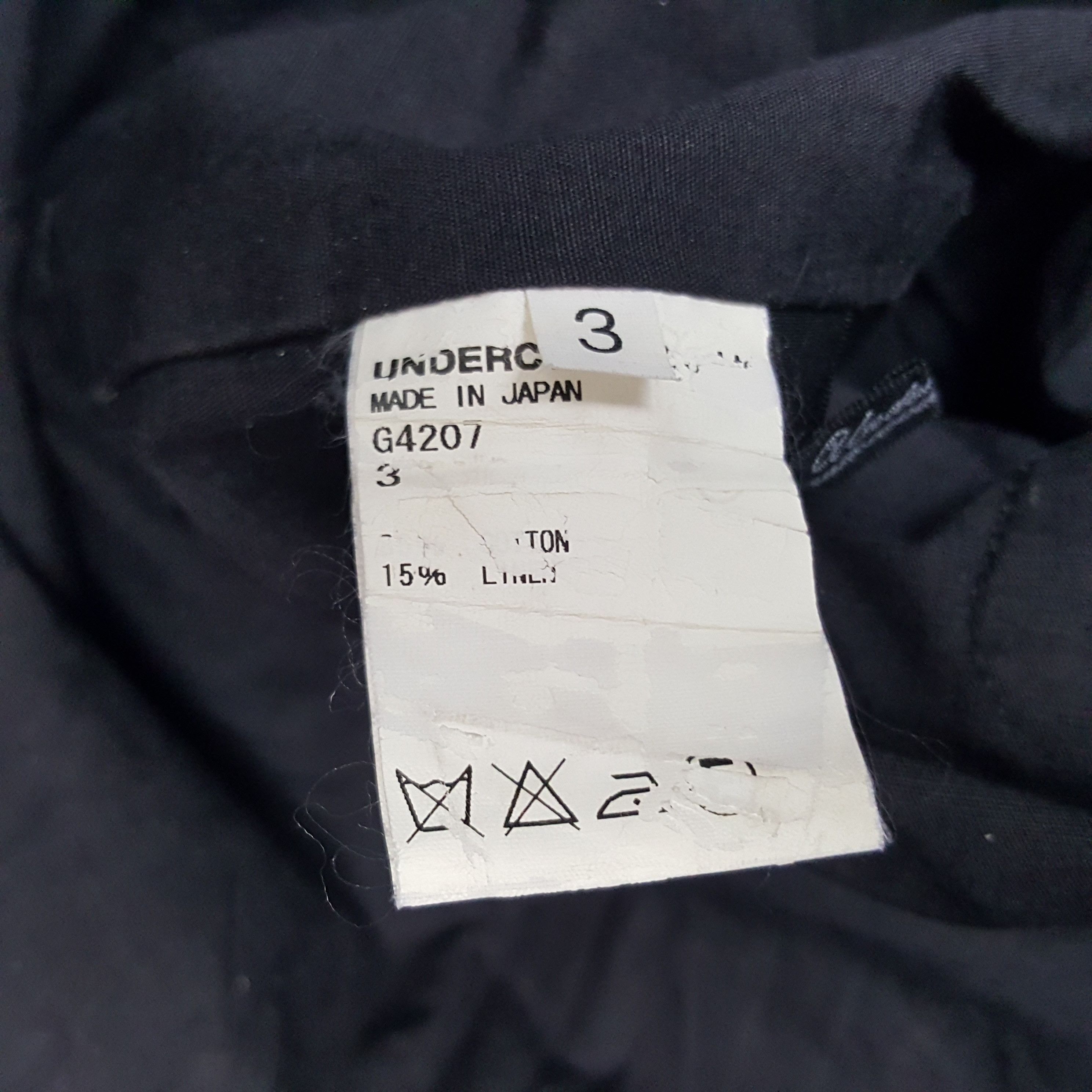 Japanese Brand × Undercover × Vintage Vintage Undercover Zipper Military Style Jacket Size US M / EU 48-50 / 2 - 9 Thumbnail