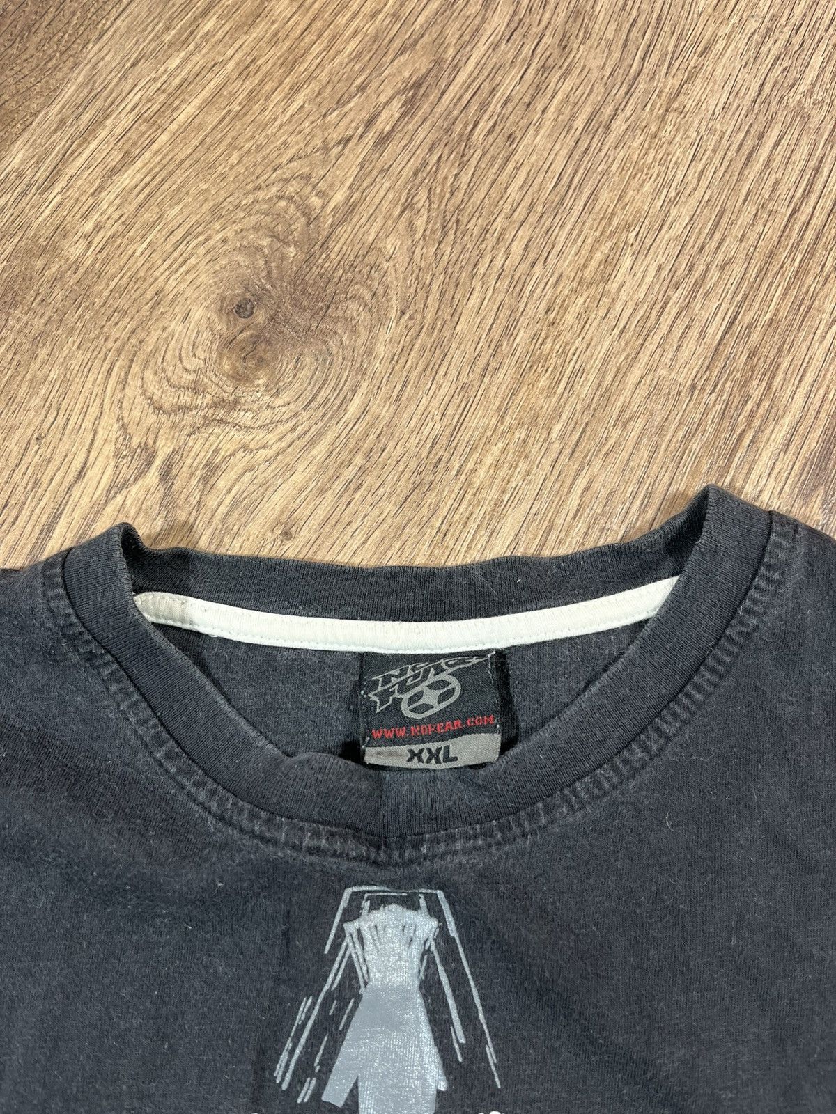 No Fear No Fear Skull Tee Rare Size US XXL / EU 58 / 5 - 5 Thumbnail