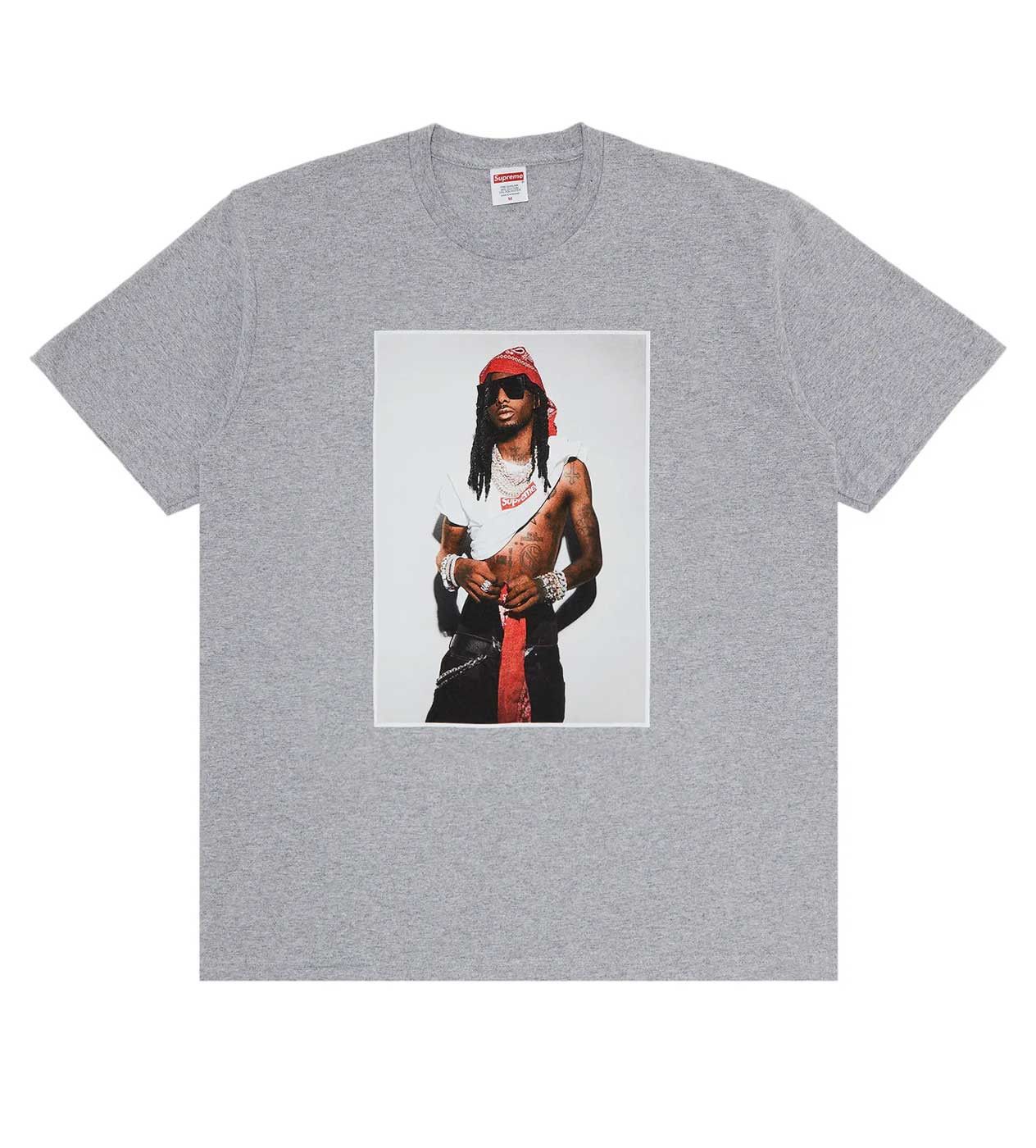 Supreme 2025 Supreme x Playboi Carti Photo Camo T Shirt | Grailed