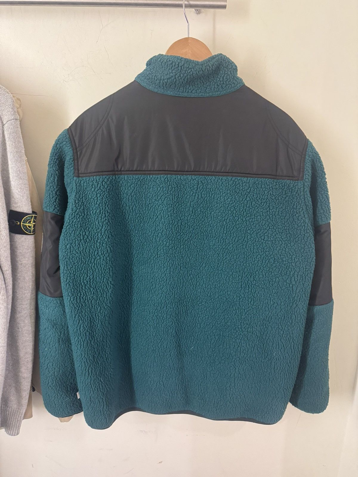 Off-White Off-White Polar Fleece Jacket 'Green/White' Size US XL / EU 56 / 4 - 2 Thumbnail
