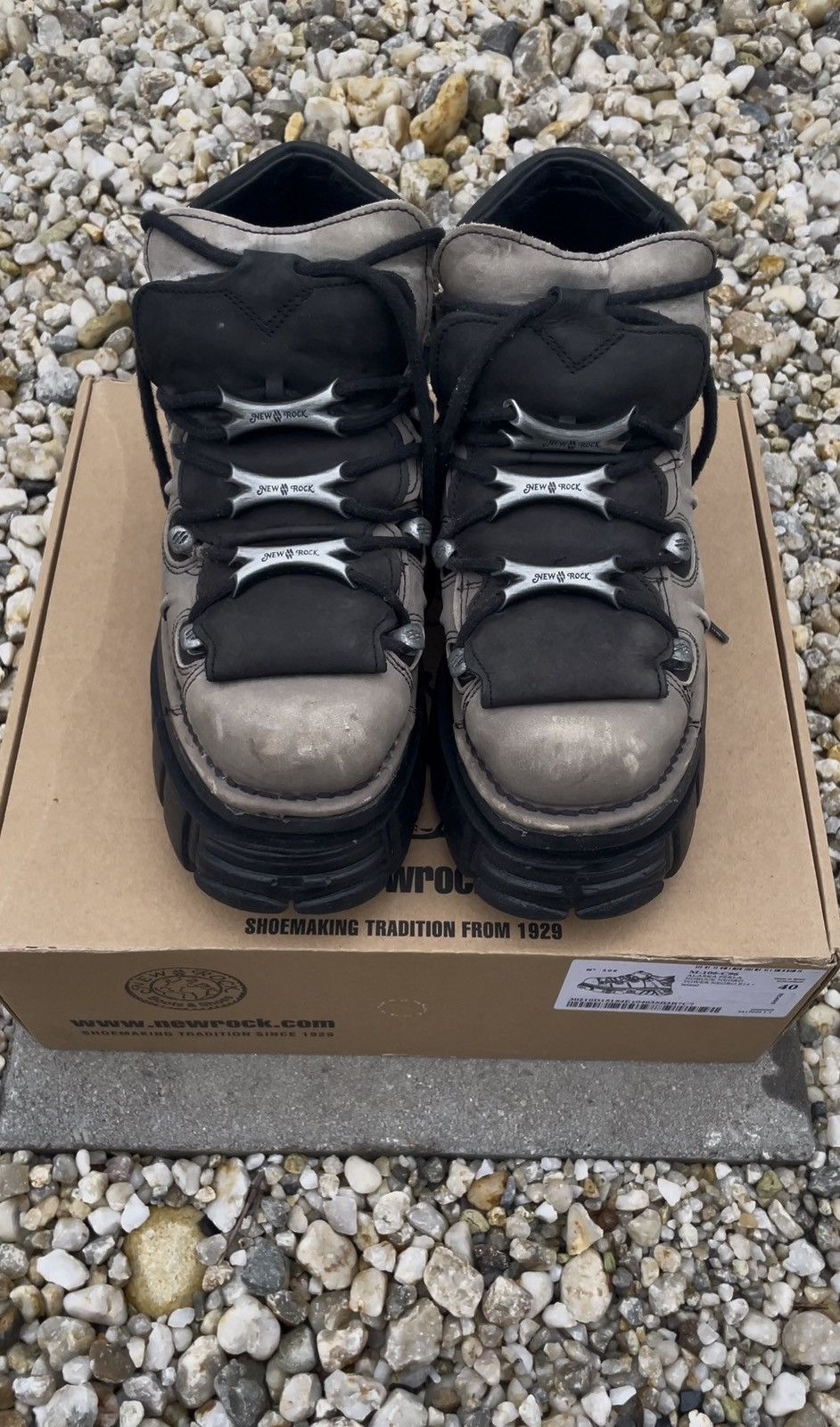 New Rock New Rock ankle boots Size US 9 / IT 39 - 2 Thumbnail