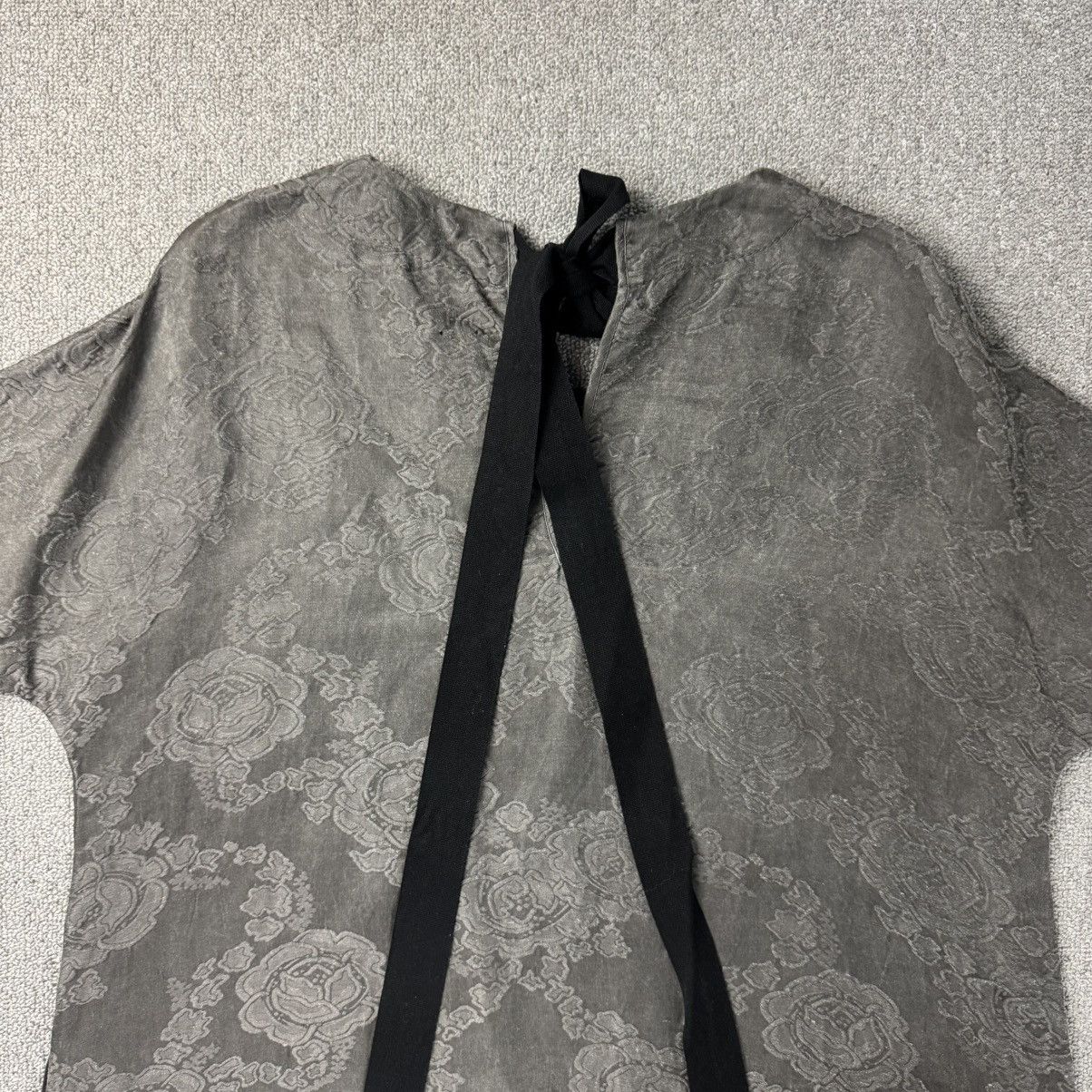 Uma Wang Uma Wang - Runway SS14 - Jacquard Dyed Floral Laced Dress Size S / US 4 / IT 40 - 6 Thumbnail