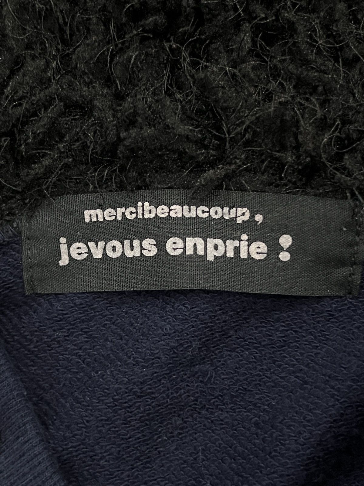 mercibeaucoup mercibeaucoup, Bear Ear Fleece Button Hoodie Size US L / EU 52-54 / 3 - 18 Thumbnail