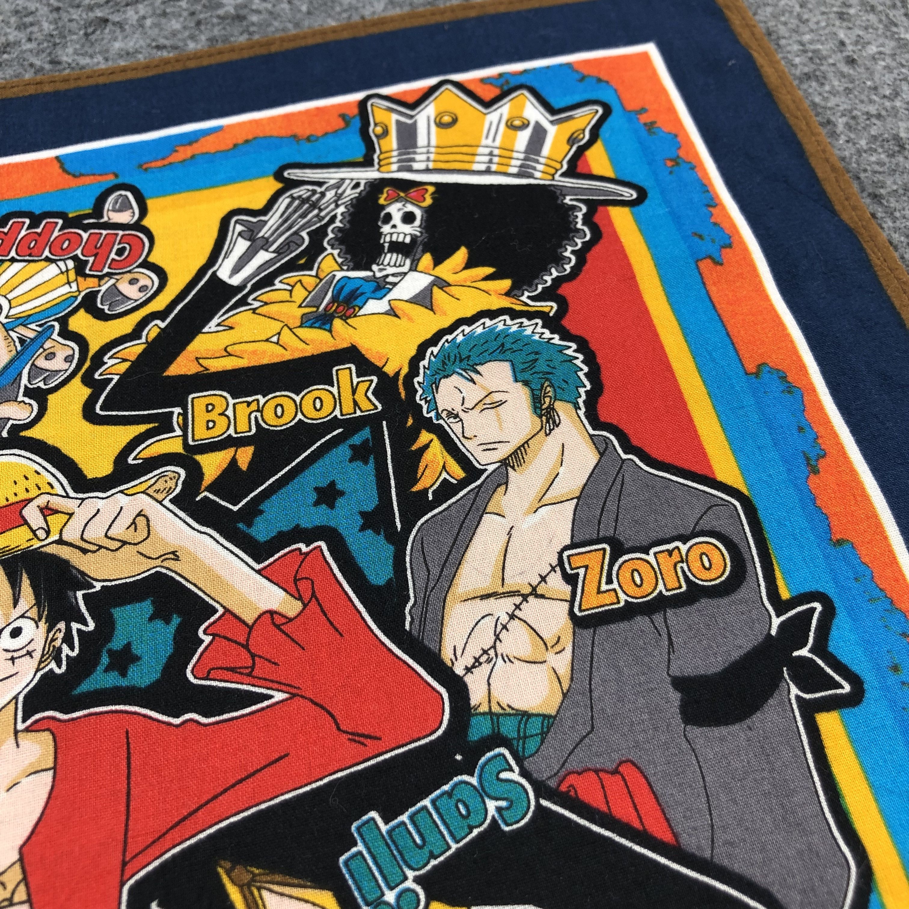 Anime × Japanese Brand × One Piece One Piece Characters Handkerchief Neckerchief Bandana X24 Size ONE SIZE - 6 Thumbnail