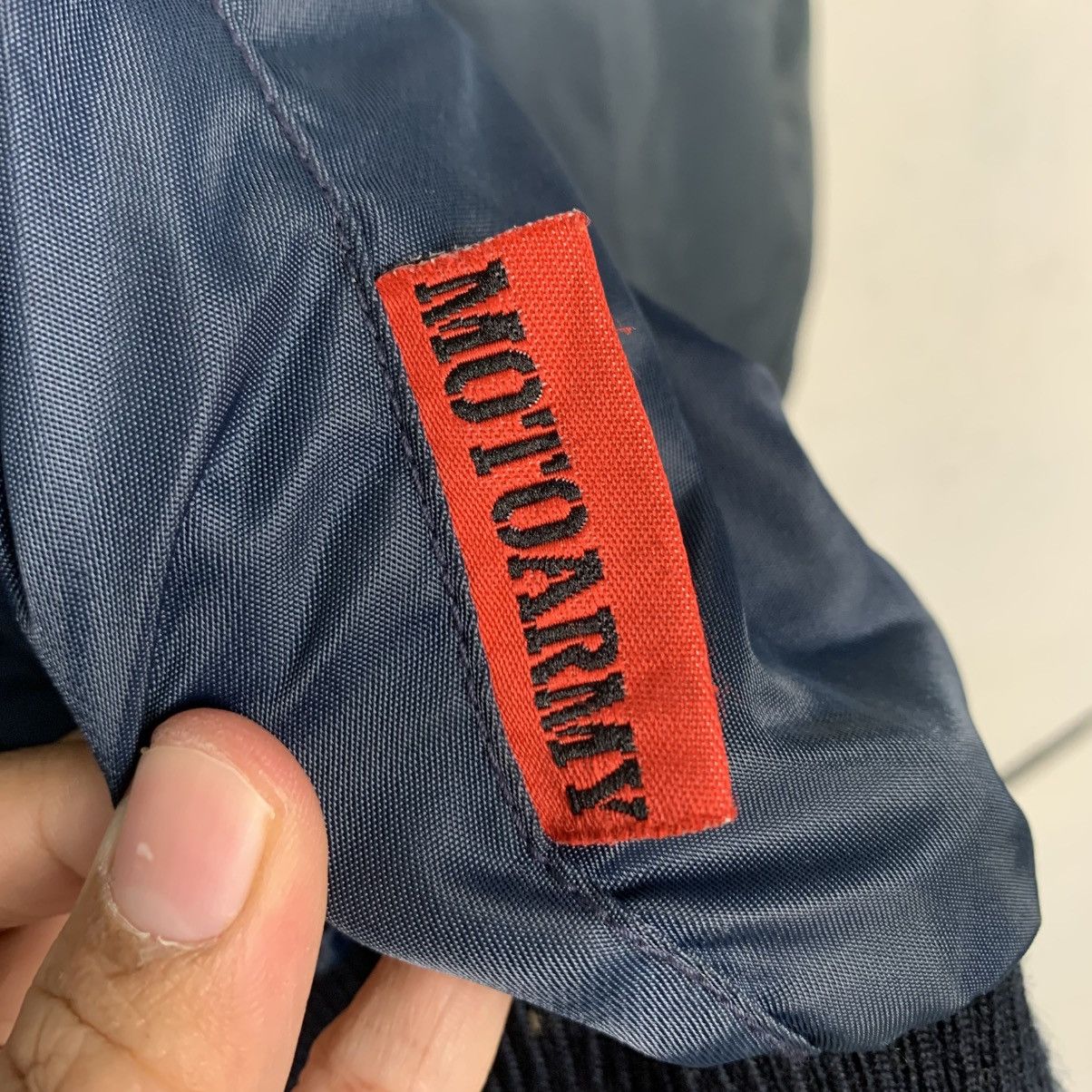 Japanese Brand ☀️Motoarmy bomber style zipper faded jacket Size US M / EU 48-50 / 2 - 20 Thumbnail