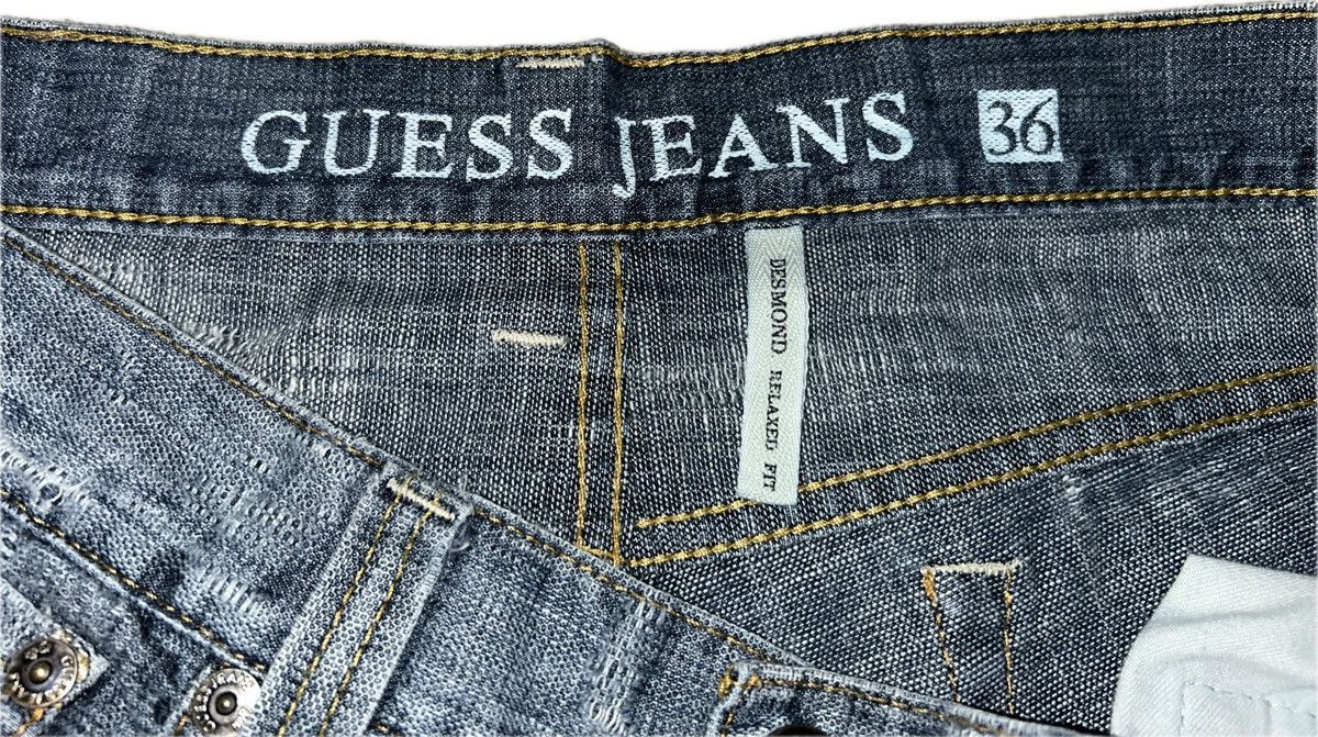 Distressed Guess Denim Jeans