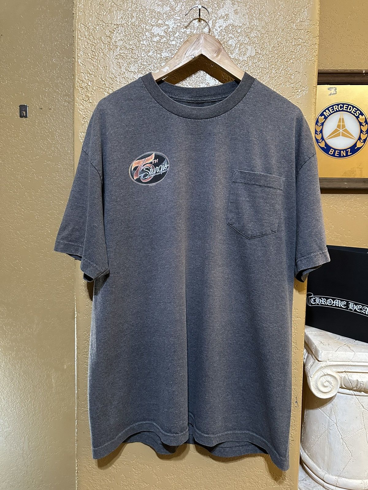 4GSELLER ⛓️ faded Black Hills Rally Sturgis Choppers Tee XL 4gseller Size US XL / EU 56 / 4 - 2 Thumbnail