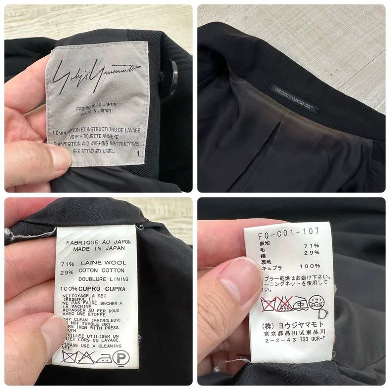 Yohji Yamamoto Yohji Yamamoto black coat Size S / US 4 / IT 40 - 8 Thumbnail