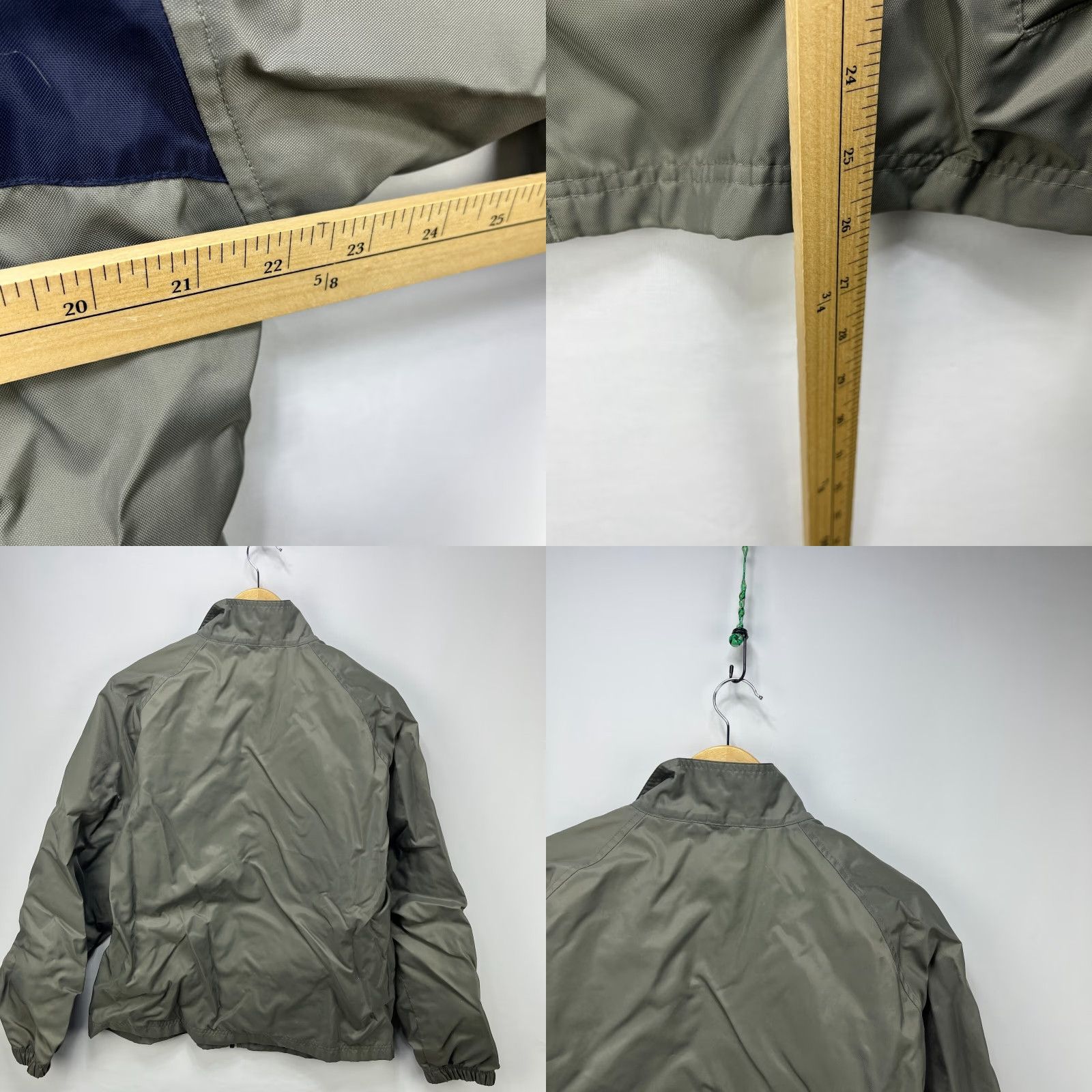 Nike VINTAGE Nike Swoosh Windbreaker Jacket Small Men S Gray 90s Style Windbreaker Nike Mens S Grey 90s Size US S / EU 44-46 / 1 - 8 Thumbnail