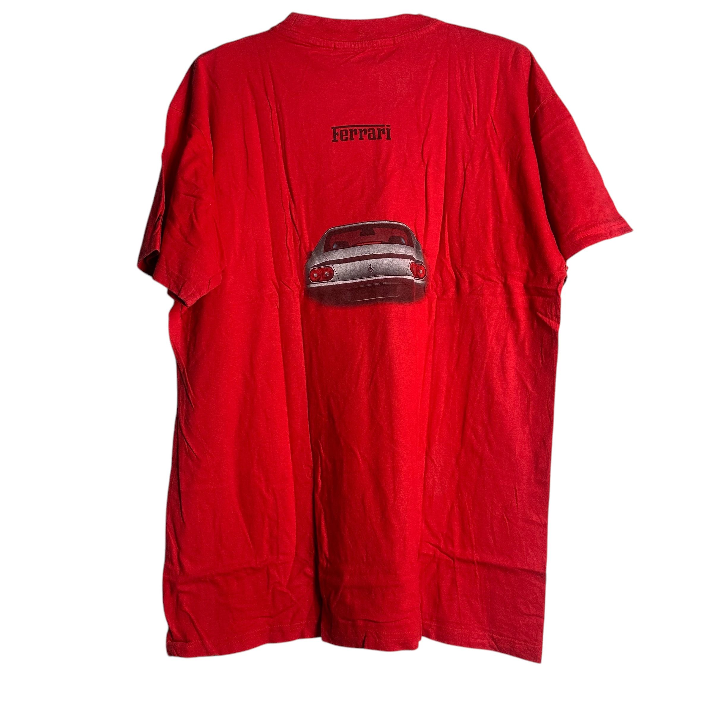 Ferrari 🔥RARE🔥Vintage Ferrari x Fila OVP T-shirt Made in Belgium Size US XL / EU 56 / 4 - 4 Thumbnail