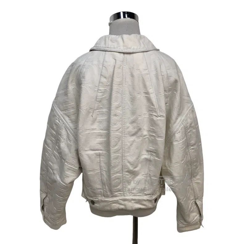 Fendi Fendi Subtle Pattern Destroyed Denim Cotton Jacket Size XXS / US 00 / IT 34 - 2 Thumbnail