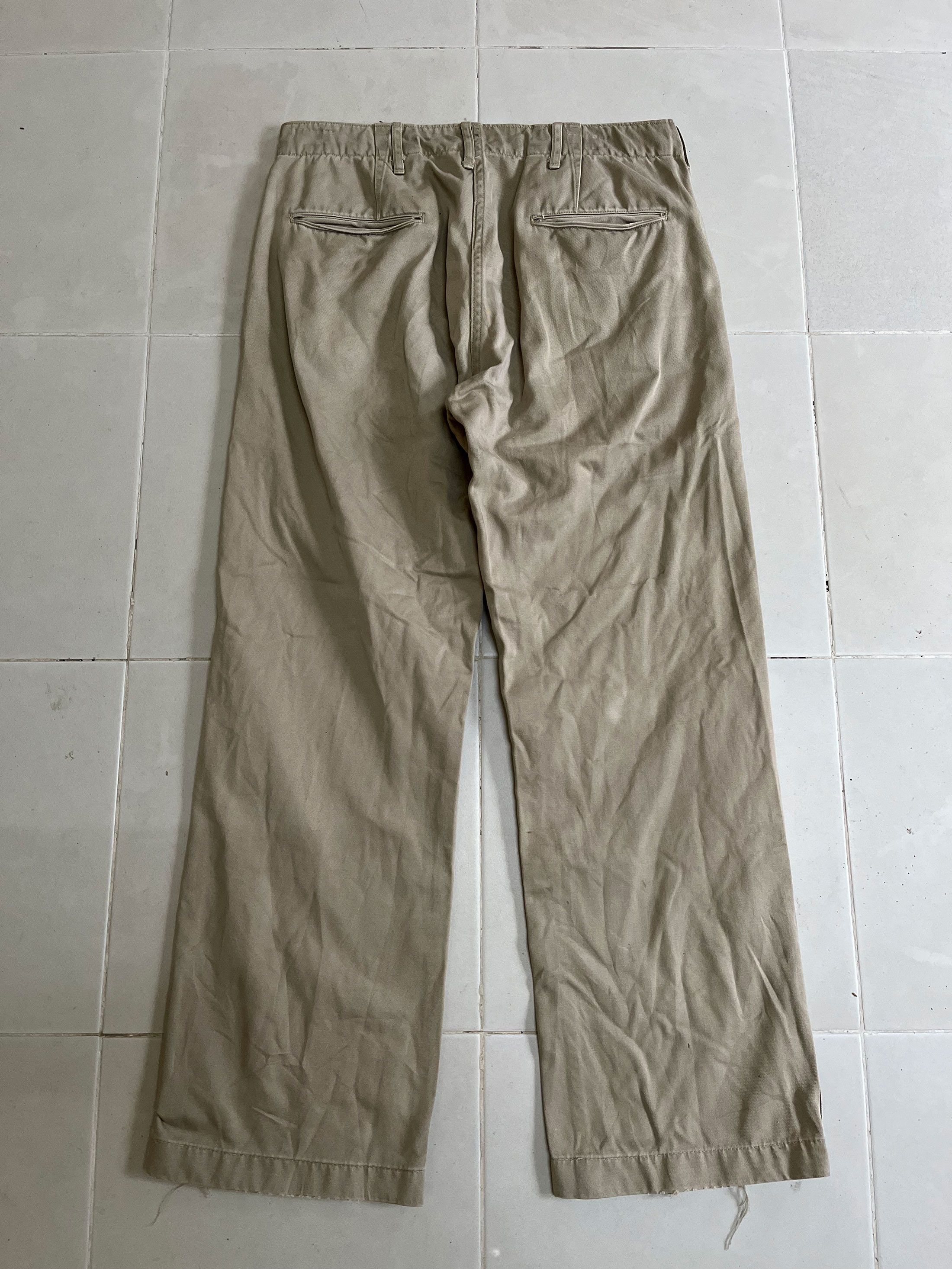 Buzz Rickson's × Japanese Brand × Toyo Enterprises Buzz Rickson Military Chinos Slim Straight Fit Size US 29 - 6 Thumbnail