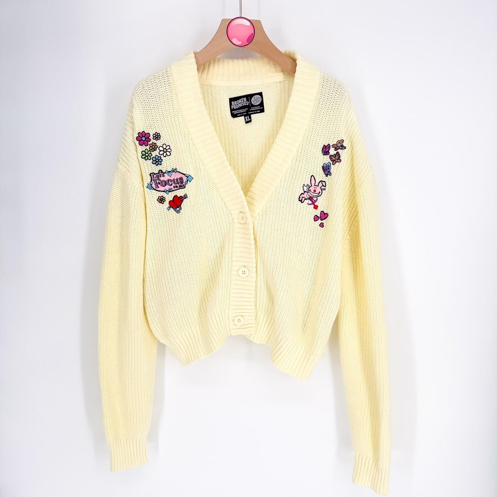 Other Jim Benton x Broken Promises Crop Streetwear Cardigan XL Size XL / US 12-14 / IT 48-50 - 1 Thumbnail