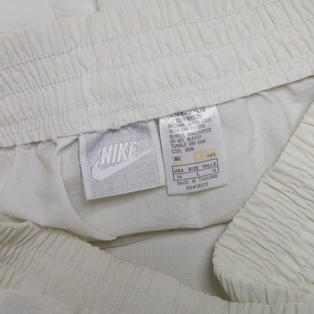 Nike Nike Vintage Tennis Court Nylon White Sport Skirt Size 36" / US 14 / IT 50 - 13 Thumbnail