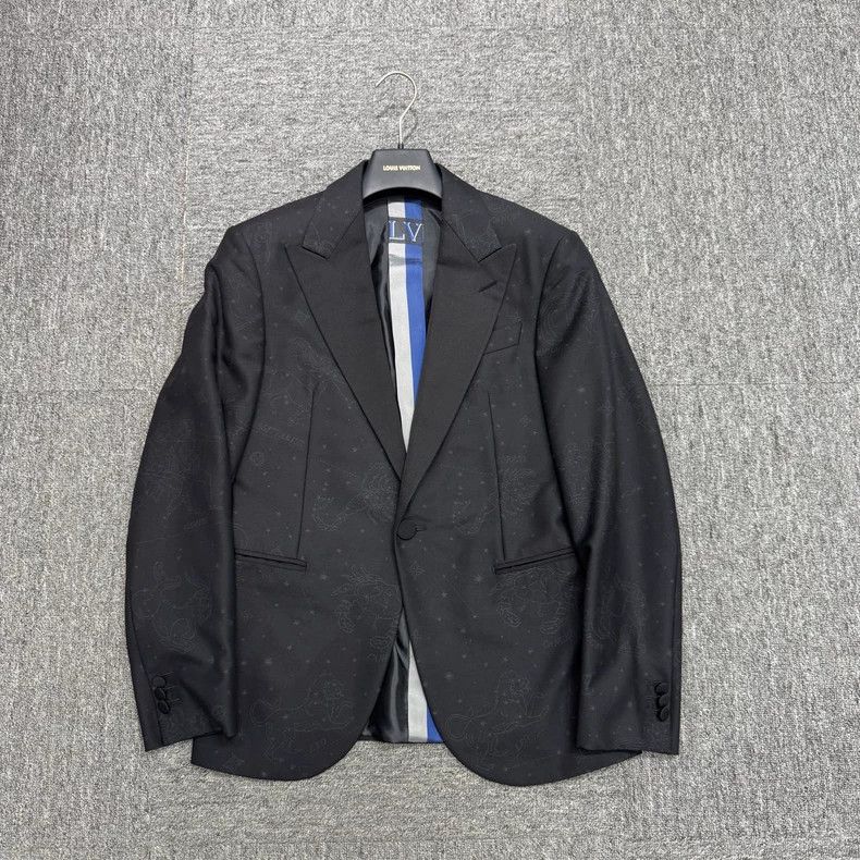 Louis Vuitton Louis Vuitton Embroidered Suit Jacket Size 44- DMC Size US L / EU 52-54 / 3 - 1 Thumbnail