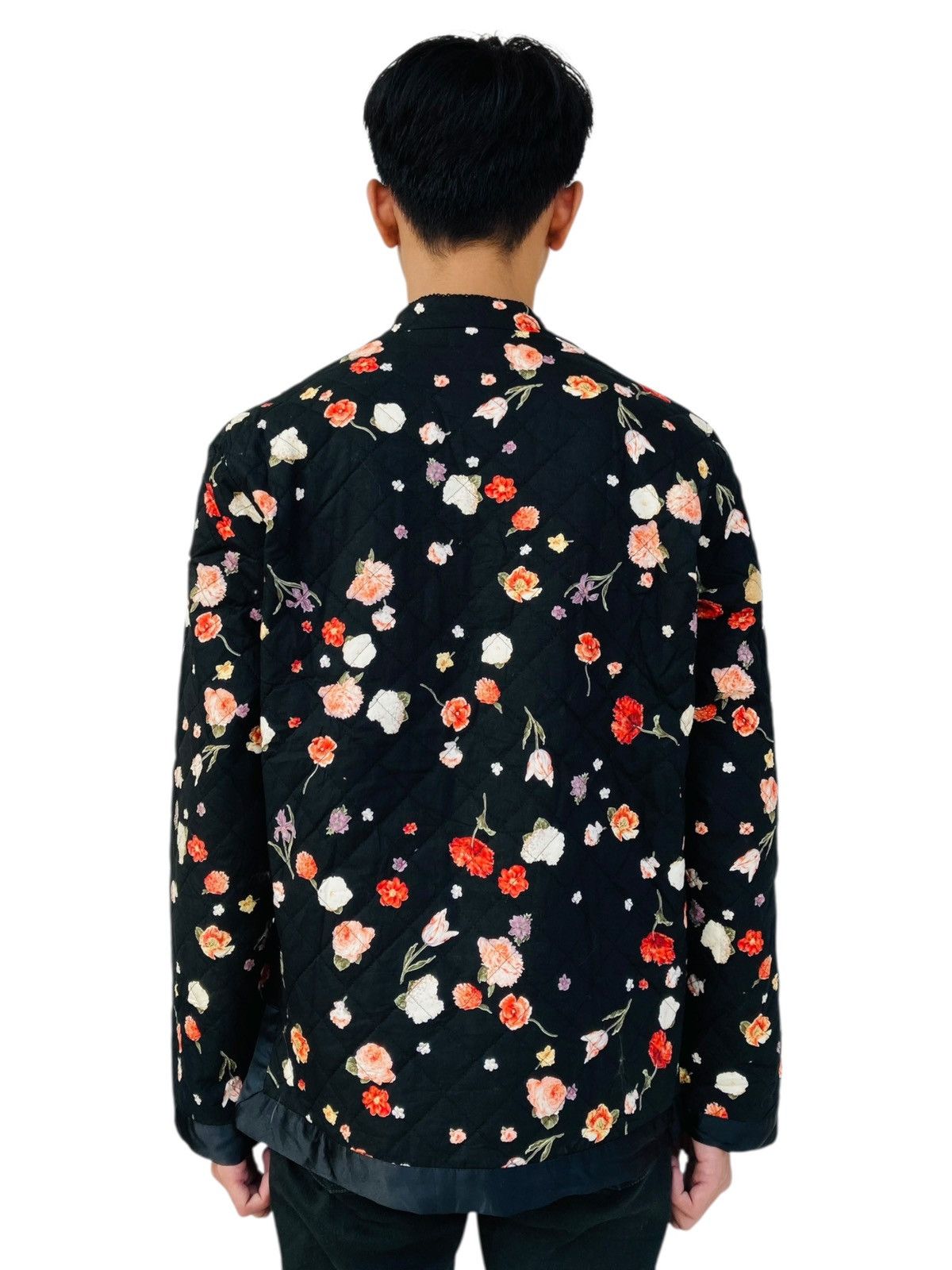 Kaneko Isao 1980s Isao Kaneko - Fantasy Floral Cheongsam Jacket Size L / US 10 / IT 46 - 3 Thumbnail