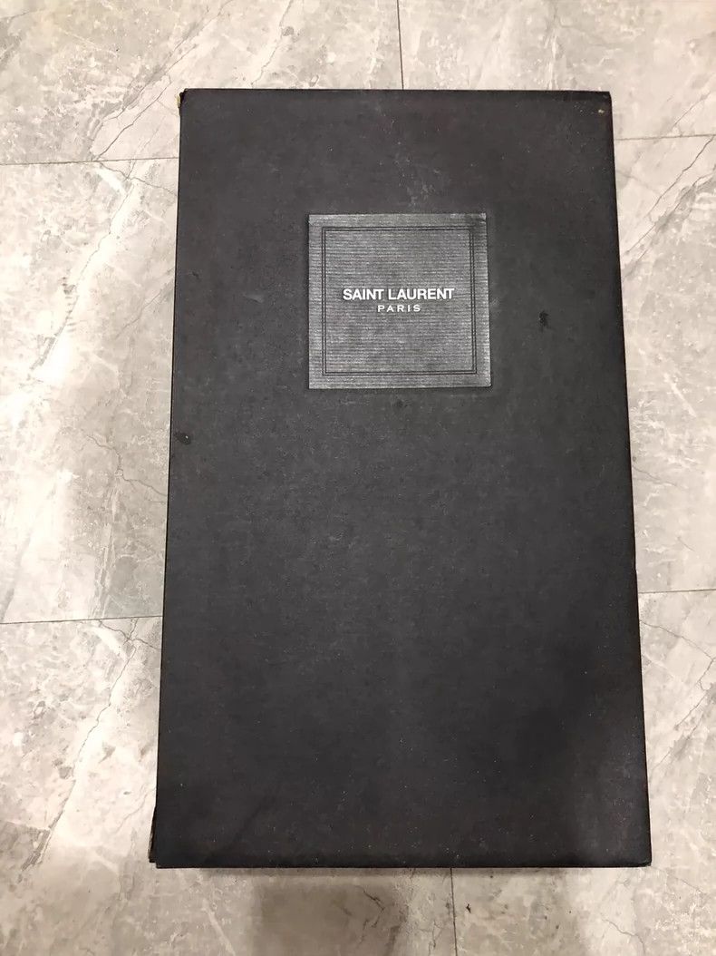 saint Laurent paris16 SS Diamond Made Old Leopard Tail Boa