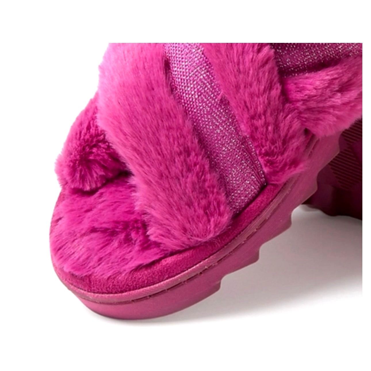 Other Dearfoams Astrid Crossband Slides Paradise Pink size XL Size US 10.5 / IT 40.5 - 7 Thumbnail