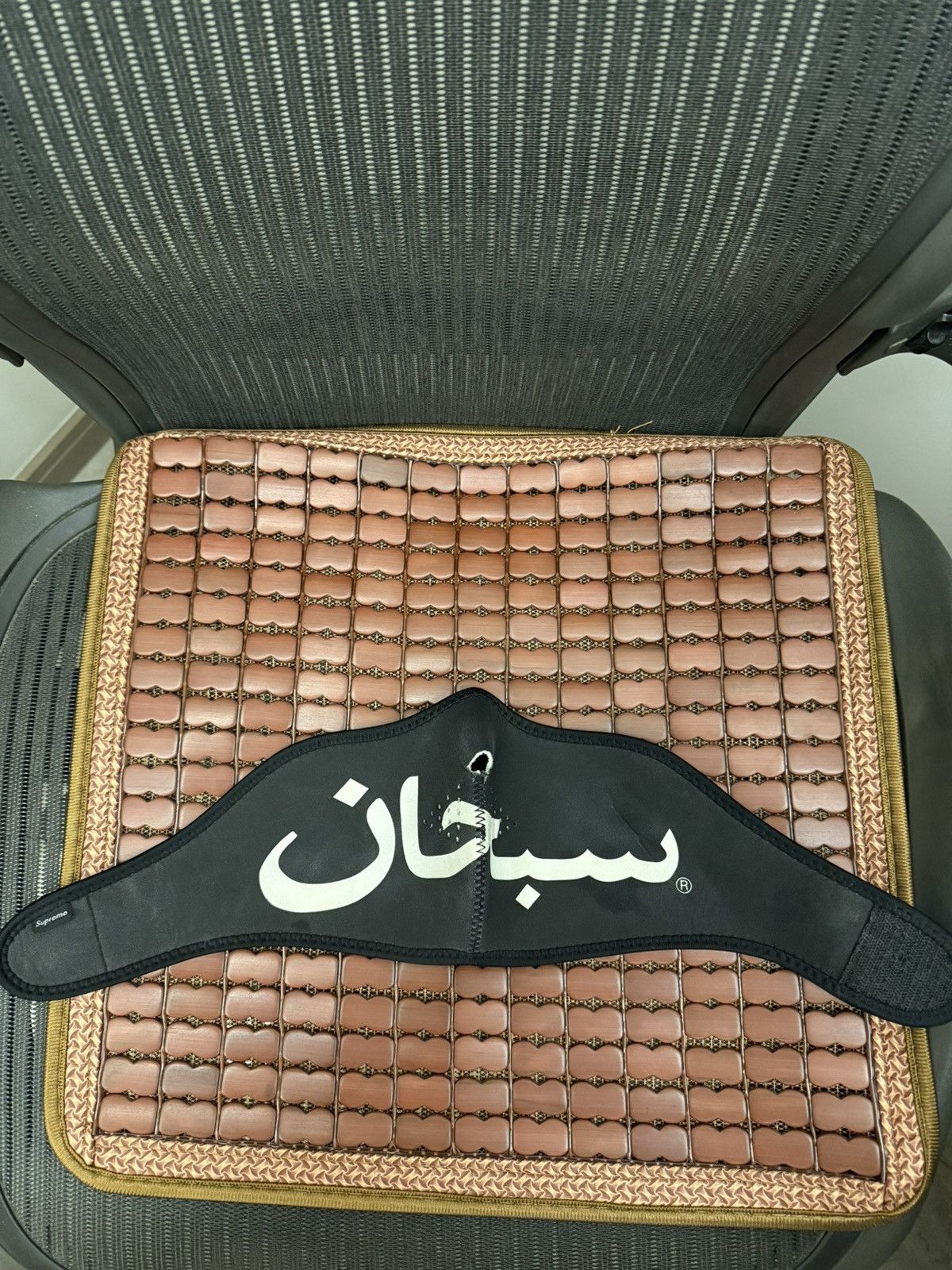 Supreme Supreme Arabic mask Black Size ONE SIZE - 1 Thumbnail