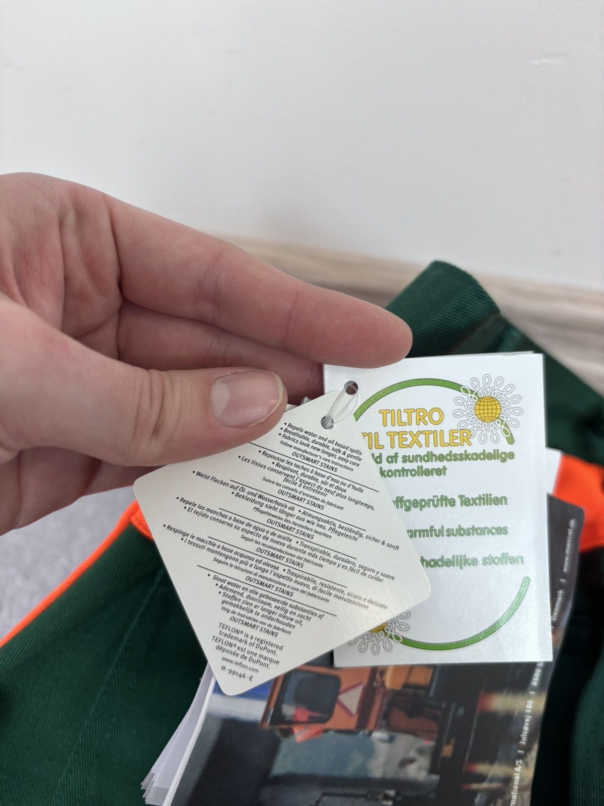 Other Mascot Men’s NWT Reflective Green/Orange Safety Work Pants Size US 32 / EU 48 - 17 Thumbnail