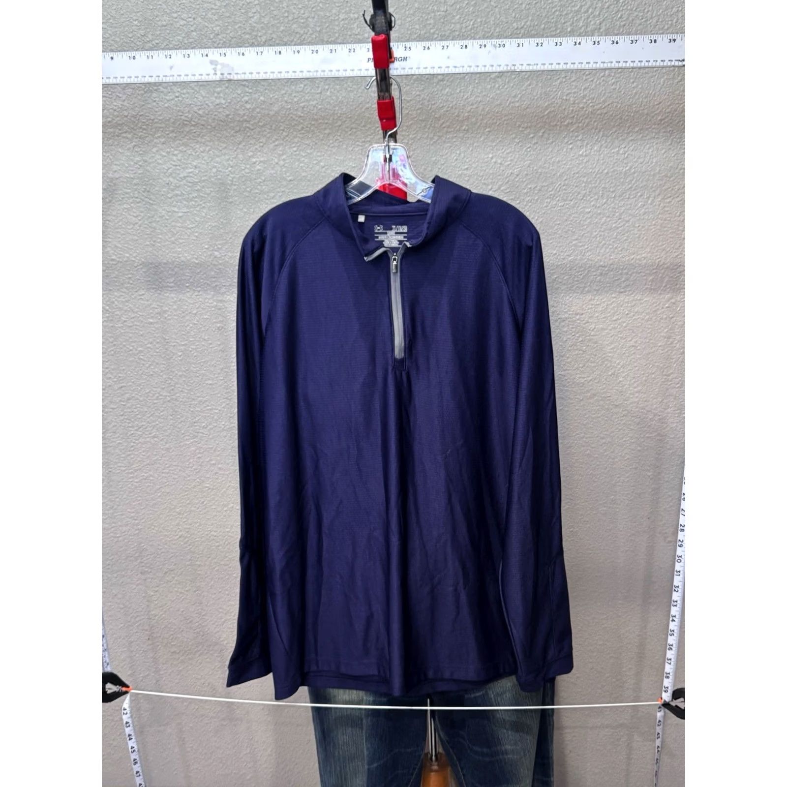Under Armour Under Armour SWEATER XL Extra Large Men Blue Gray Zippered Multicolor Shirt/ Sweater Size US XL / EU 56 / 4 - 3 Thumbnail