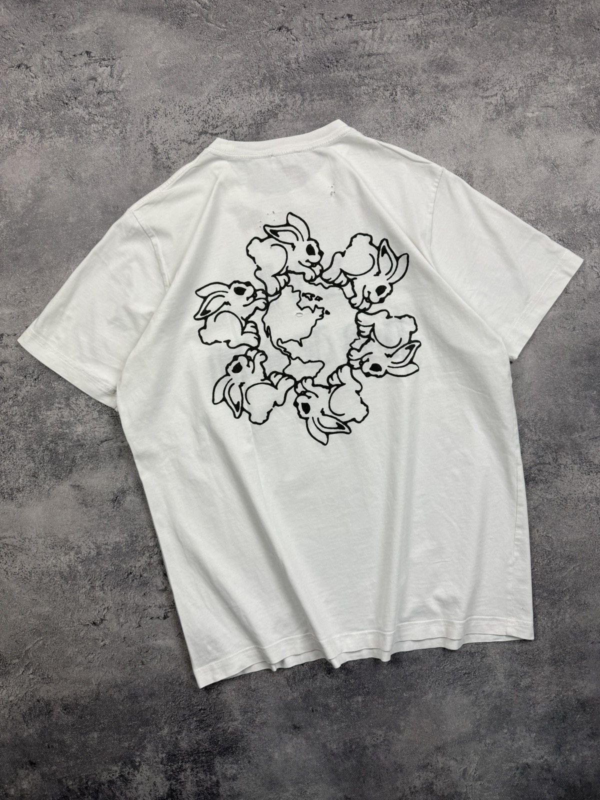 Diesel Vintage Diesel Big Logo T-Shirt White Tee Streetwear Hype Size US M / EU 48-50 / 2 - 16 Thumbnail
