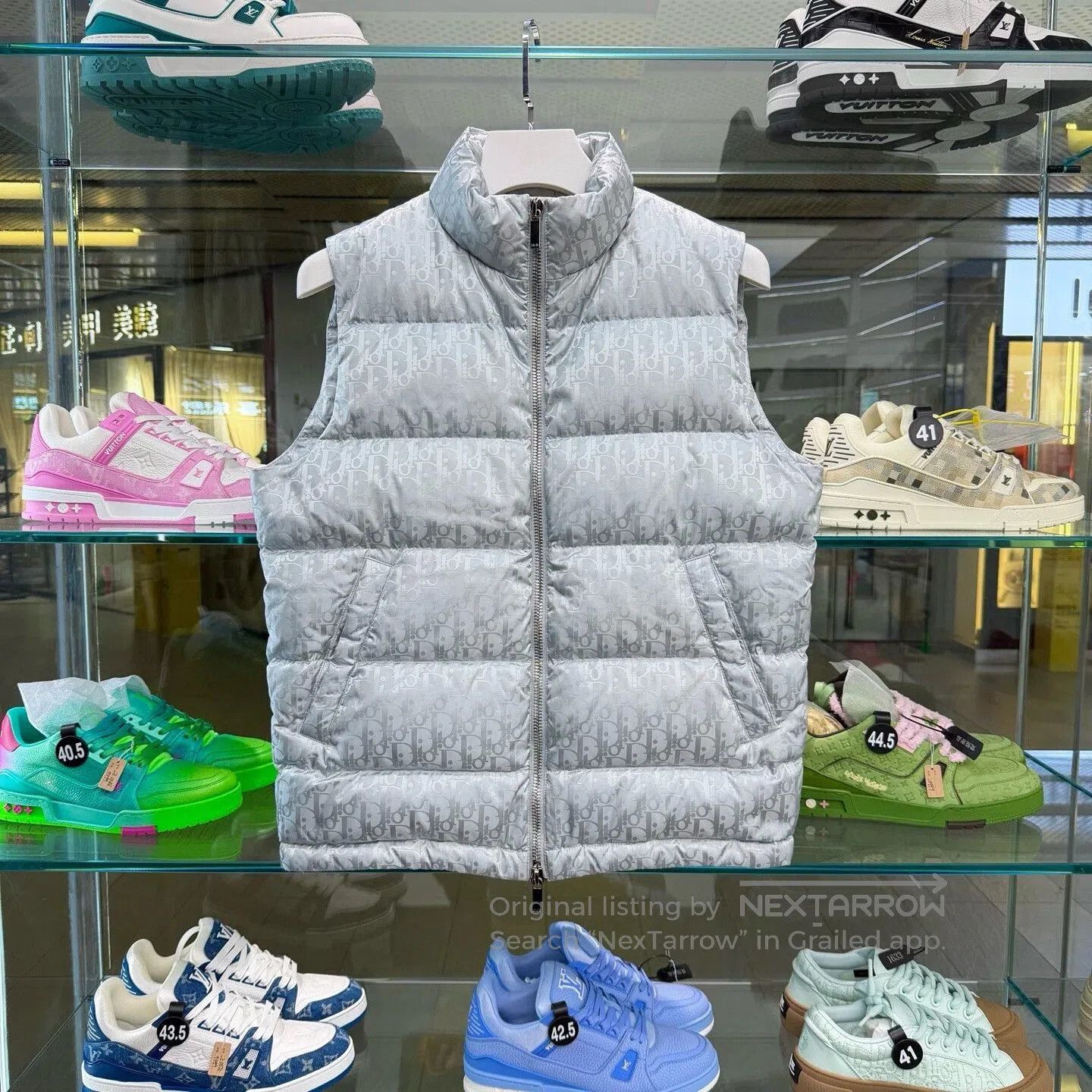 Dior Dior New Monogram Logo Down Vest. Size US S / EU 44-46 / 1 - 1 Thumbnail