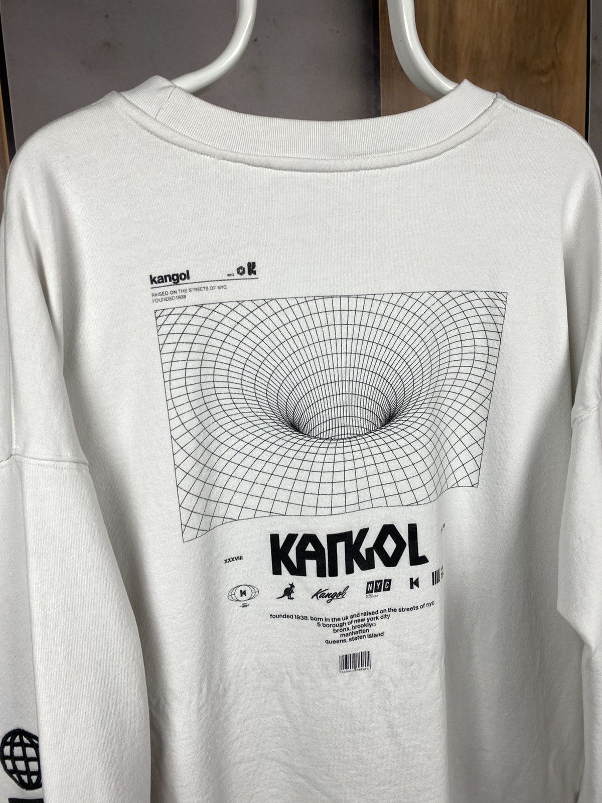 Kangol 🦘Sweatshirt Kangol 3D Big Logo Y2K Tee🦘 Size US XL / EU 56 / 4 - 4 Thumbnail
