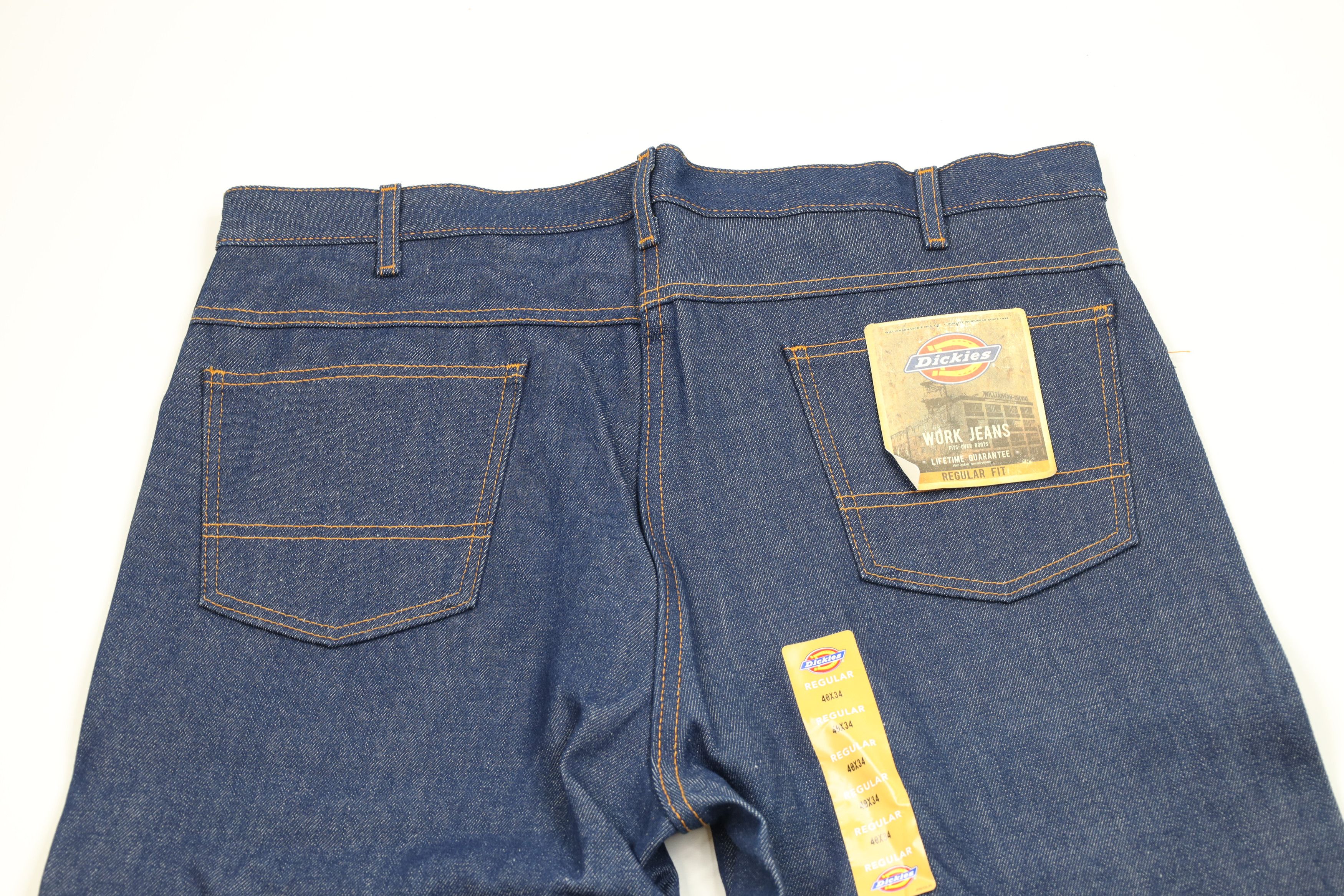 Dickies Deadstock Vintage Y2K Dickies Wide Leg Denim Jeans Indigo Size US 40 / EU 56 - 9 Thumbnail
