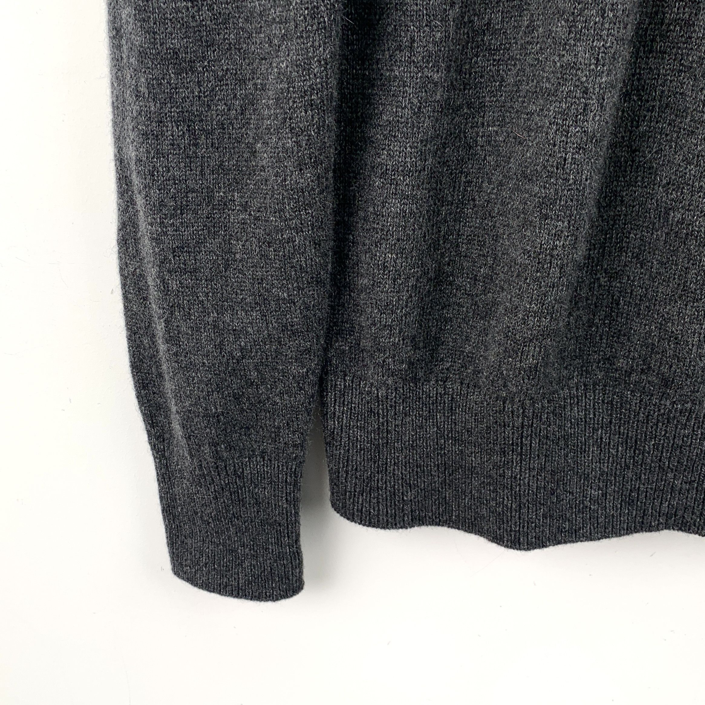 Moncler Moncler Maglia Tricot Cashmere Sweater Dark Gray (L) Size US L / EU 52-54 / 3 - 5 Thumbnail