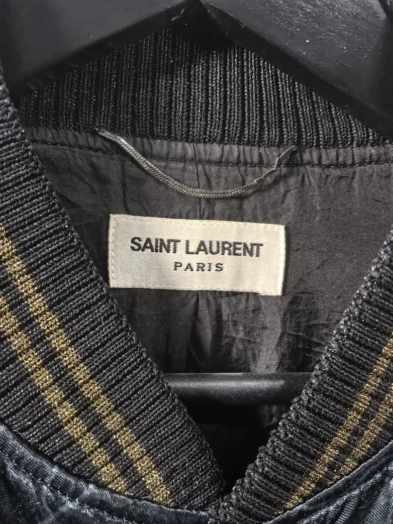 Saint Laurent Paris Saint Laurent Paris 16ss Tiger Eagle Silk Jacket Nextarrow- Size US L / EU 52-54 / 3 - 5 Thumbnail