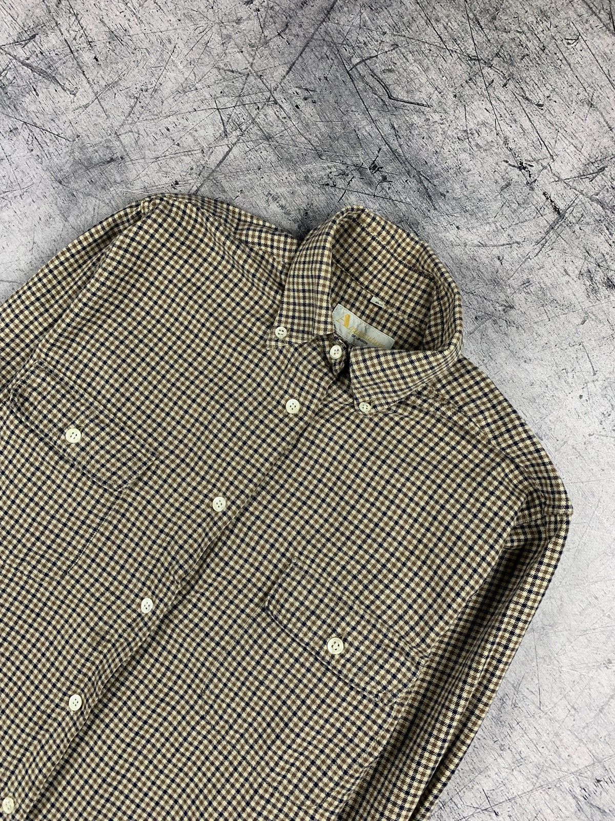Aquascutum Vintage Aquascutum Luxury Shirt Buttons 90s Size US S / EU 44-46 / 1 - 2 Thumbnail