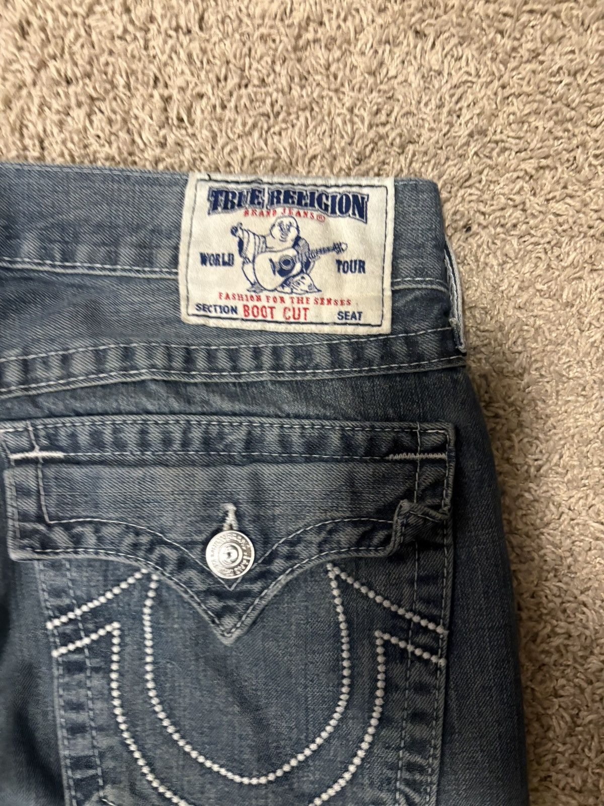 True Religion Dark Blue Flared True Religions Size US 34 / EU 50 - 3 Thumbnail