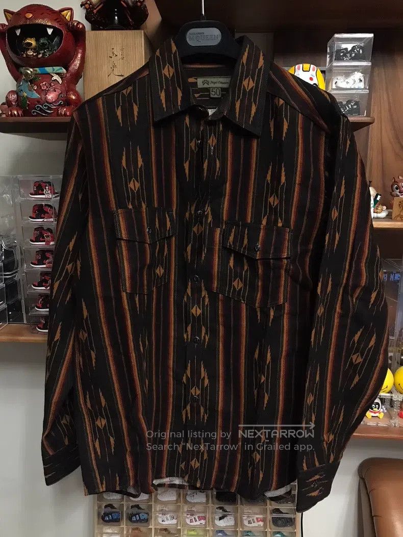 Nigel Cabourn Nigel Cabourn Indian style all linen shirt Size US M / EU 48-50 / 2 - 1 Thumbnail