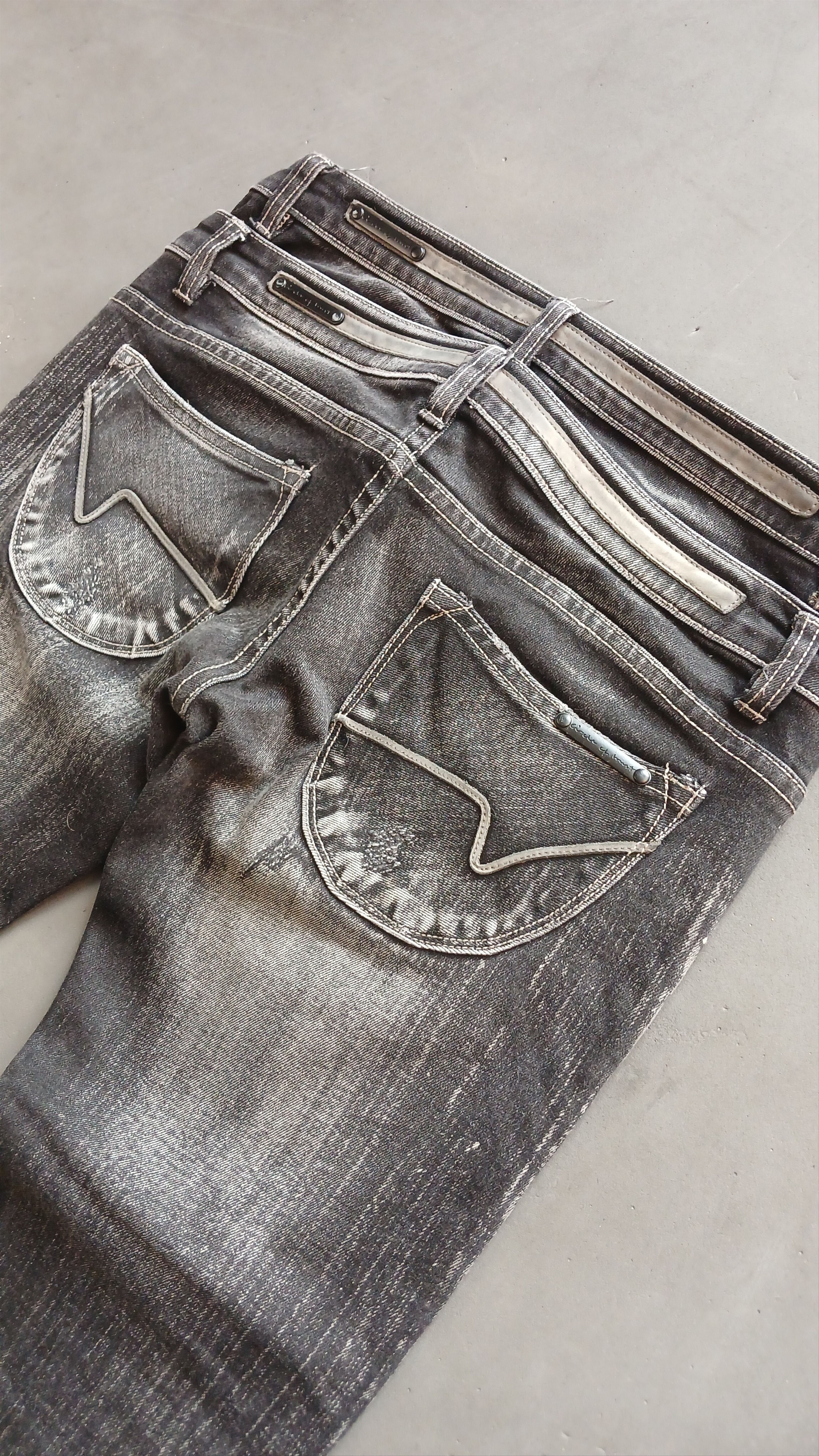 Other vintage 1990-1995 circle of trust double waist jeans Size 29" - 3 Thumbnail