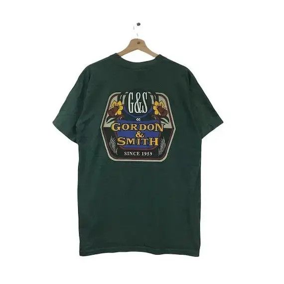 Vintage Vtg GORDON & SMITH SURFING San Diego Tee Shirt Beach Hawaii Size US M / EU 48-50 / 2 - 1 Thumbnail