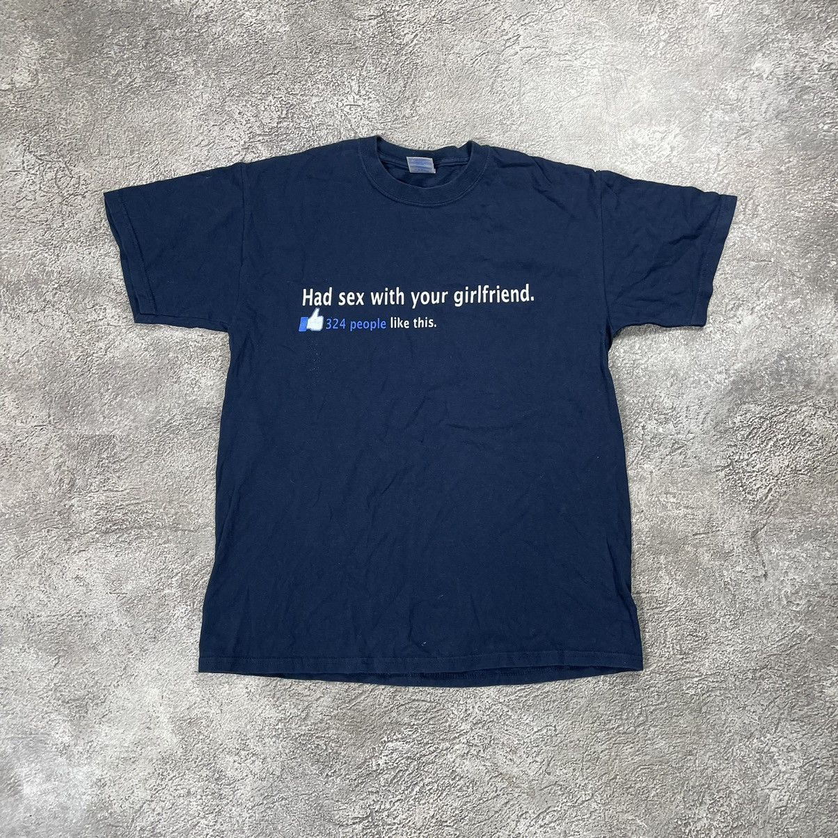 Vintage Y2K Faded Black Graphic Tee Humor Streetwear Oversized M Size US M / EU 48-50 / 2 - 3 Thumbnail