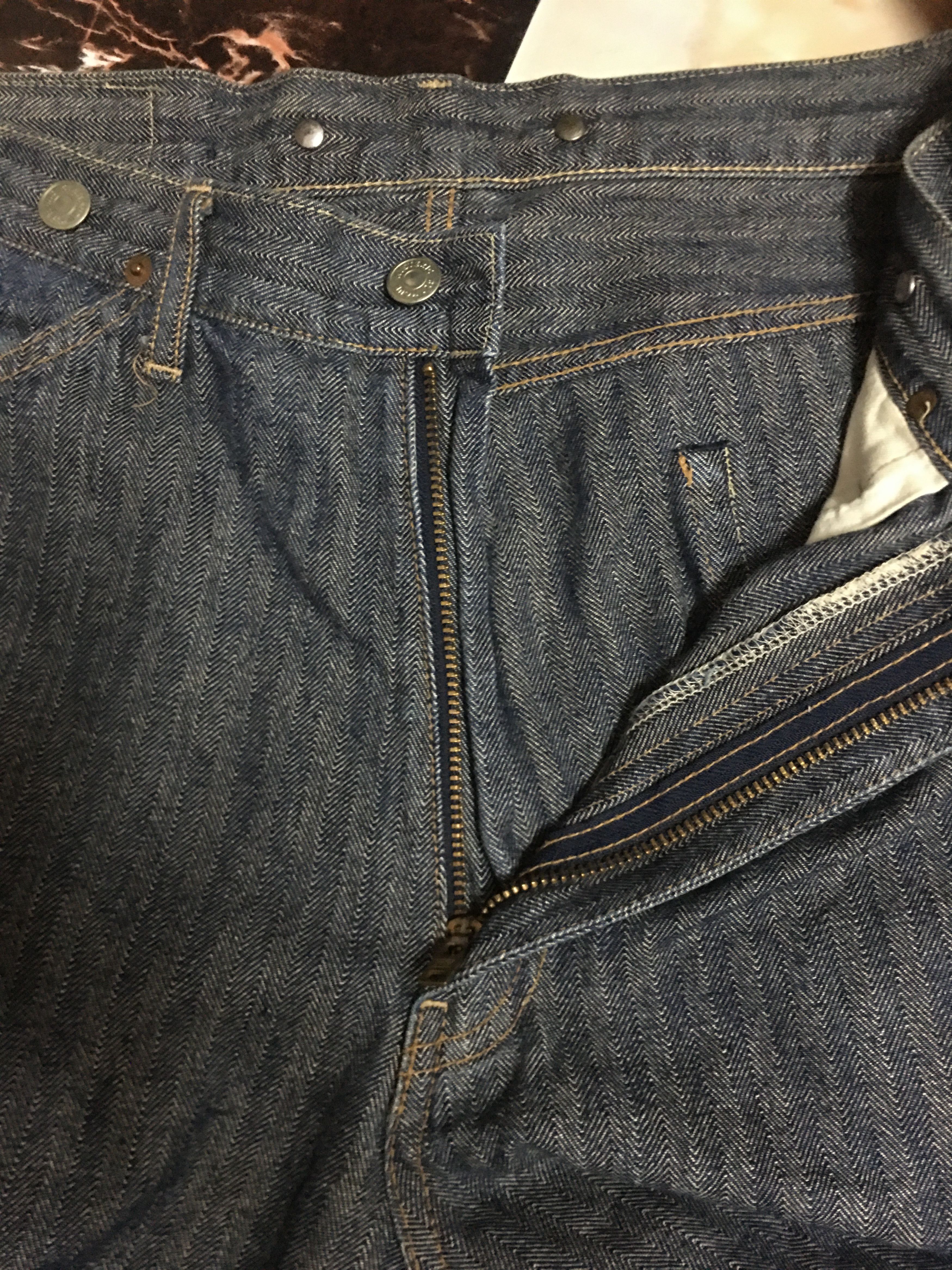 Hysteric Glamour Hysteric glamour X herringbone carpenter pants Size US 34 / EU 50 - 7 Thumbnail