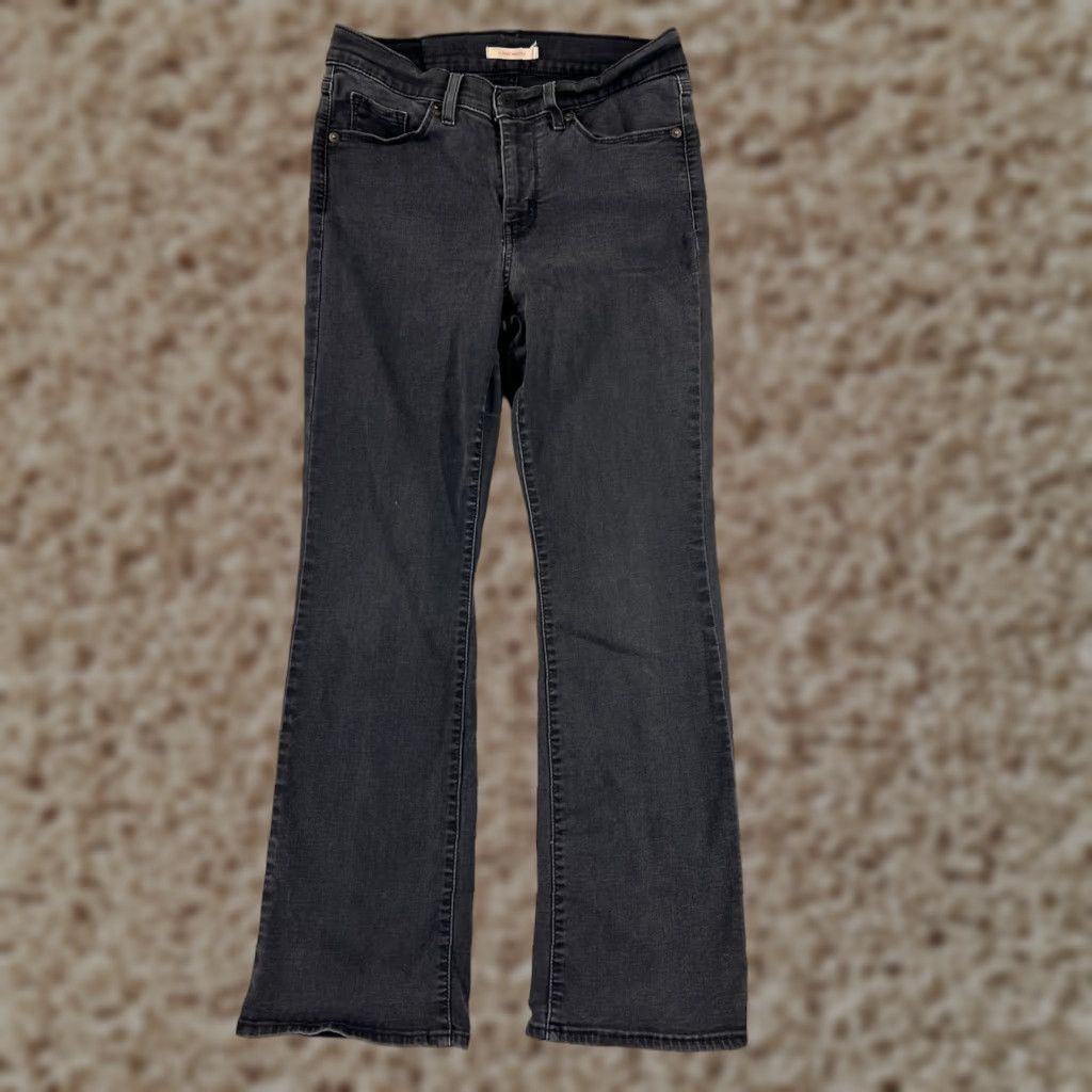 Levi's Levis Jeans Womens 8S Black Denim Classic Bootcut Cotton Blend Western Size 30" / US 8 / IT 44 - 1 Thumbnail