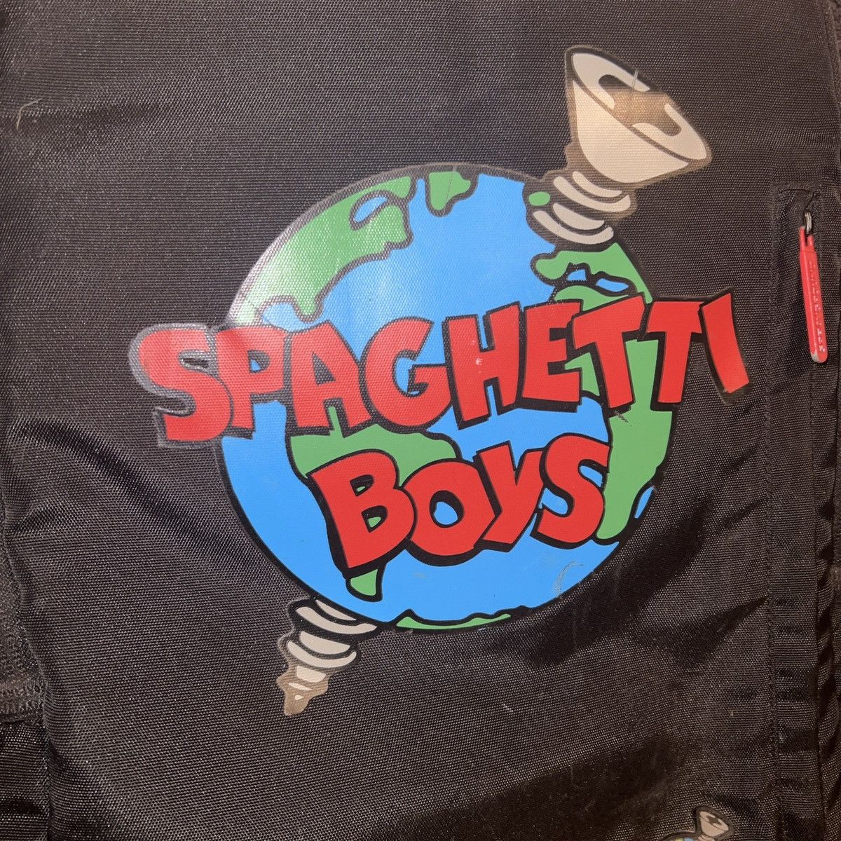 Spaghetti Boys × Sprayground Spaghetti boys spray ground screw the world bag Size ONE SIZE - 6 Thumbnail